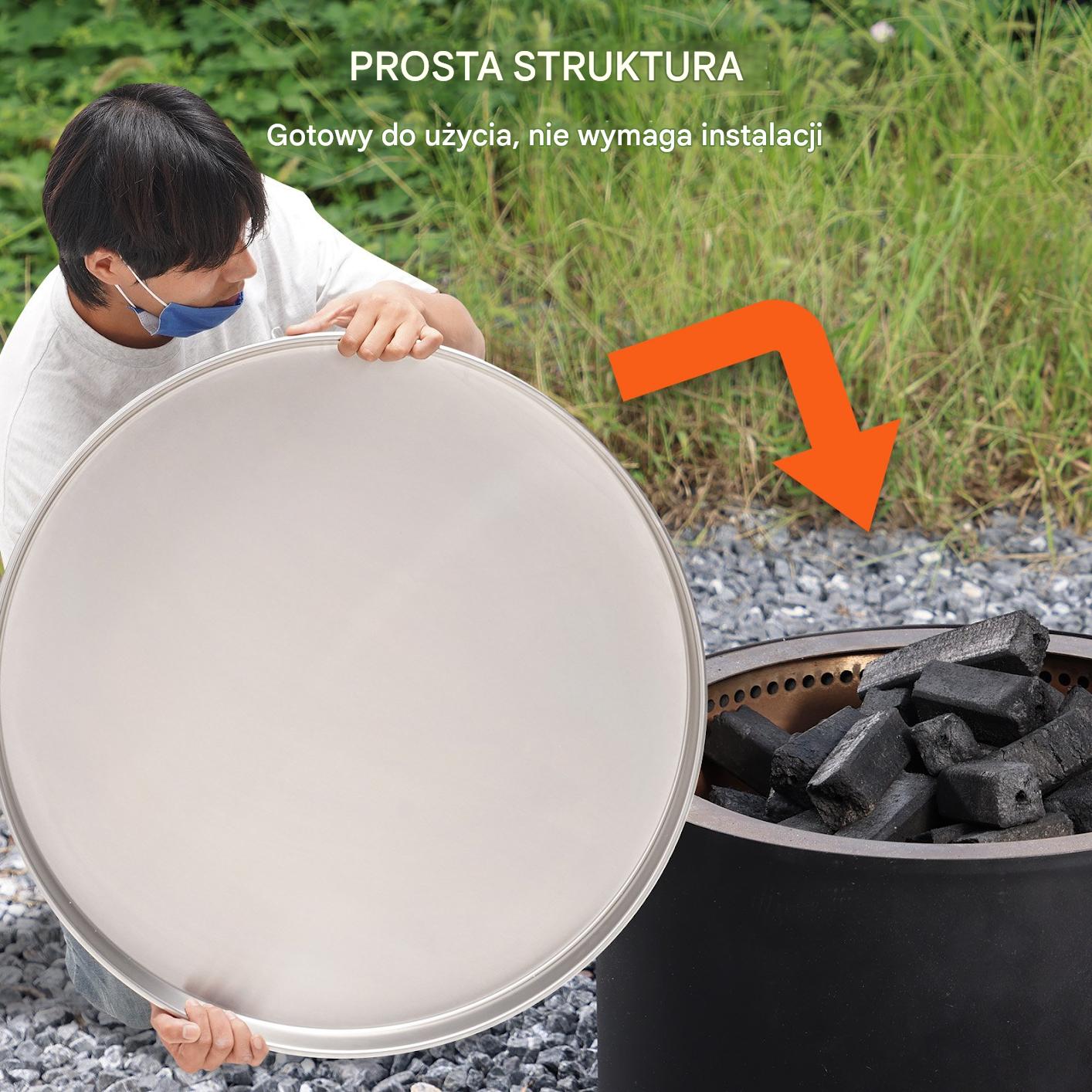 Pokrywa Ochronna do Paleniska 50 cm - obrazek 5