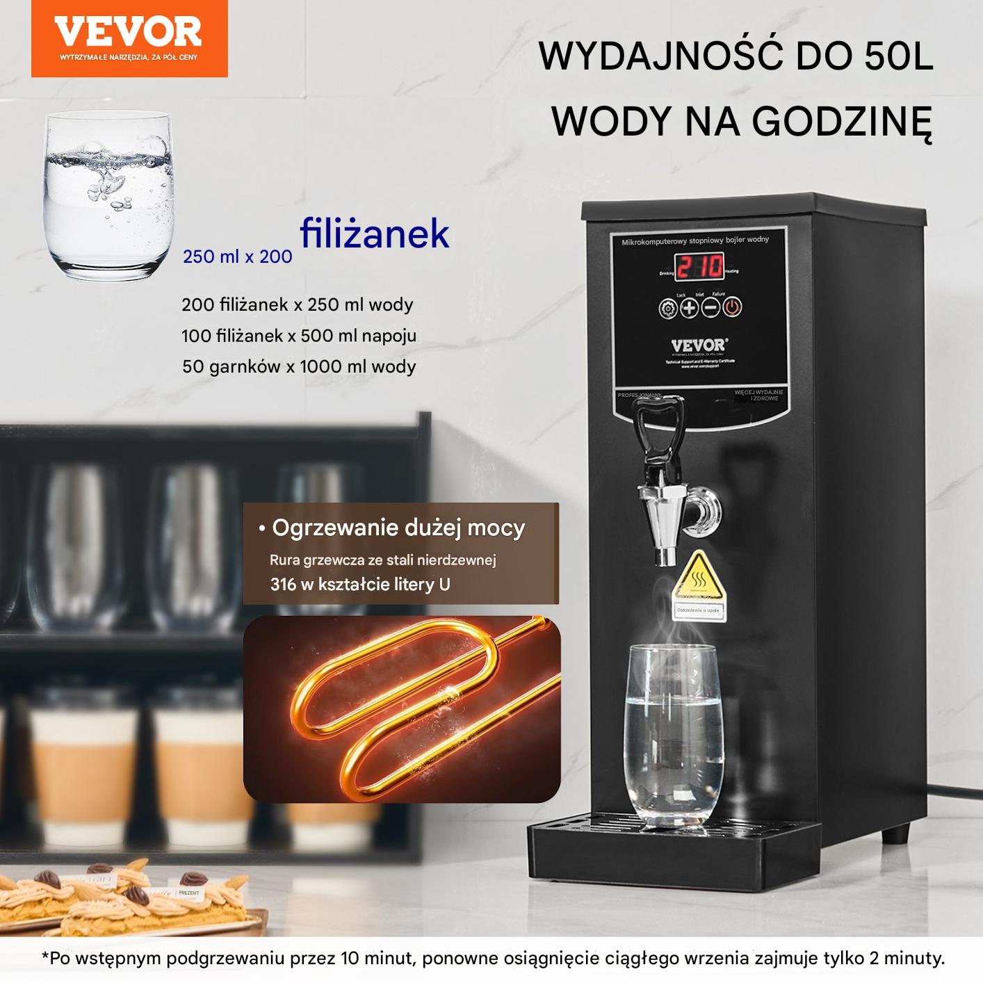Elektryczny Warnik do Wody 10 L - obrazek 7