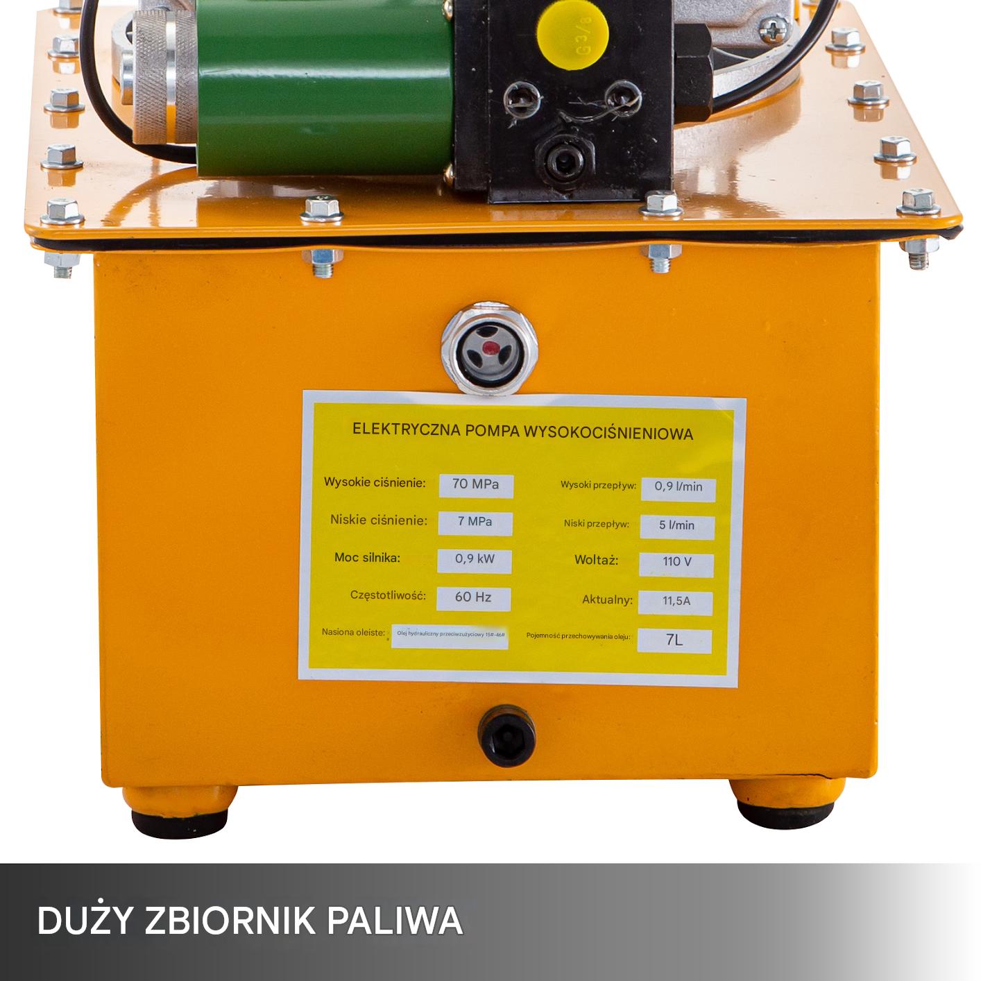 Pompa hydrauliczna elektryczna 750 W - obrazek 4
