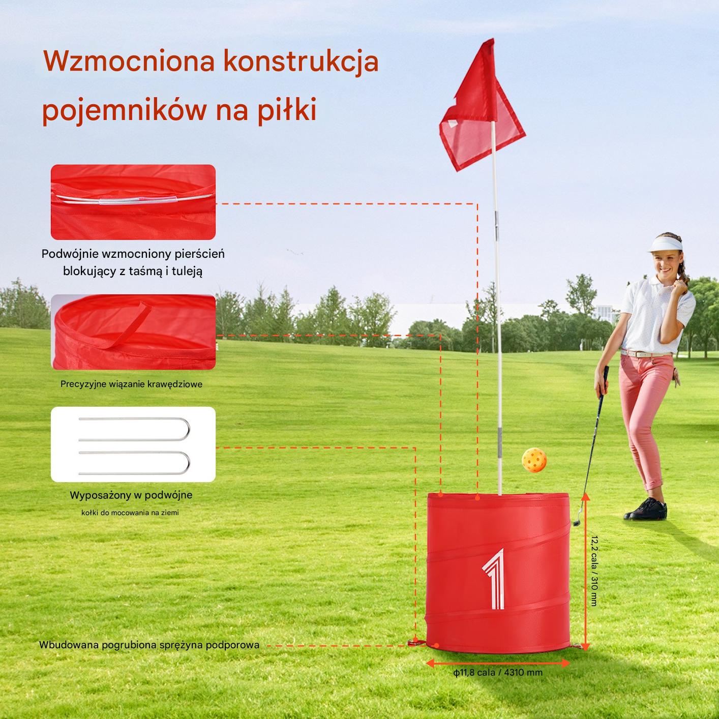 Zestaw Golfowy do Ogrodu - 3 Częściowy - obrazek 3