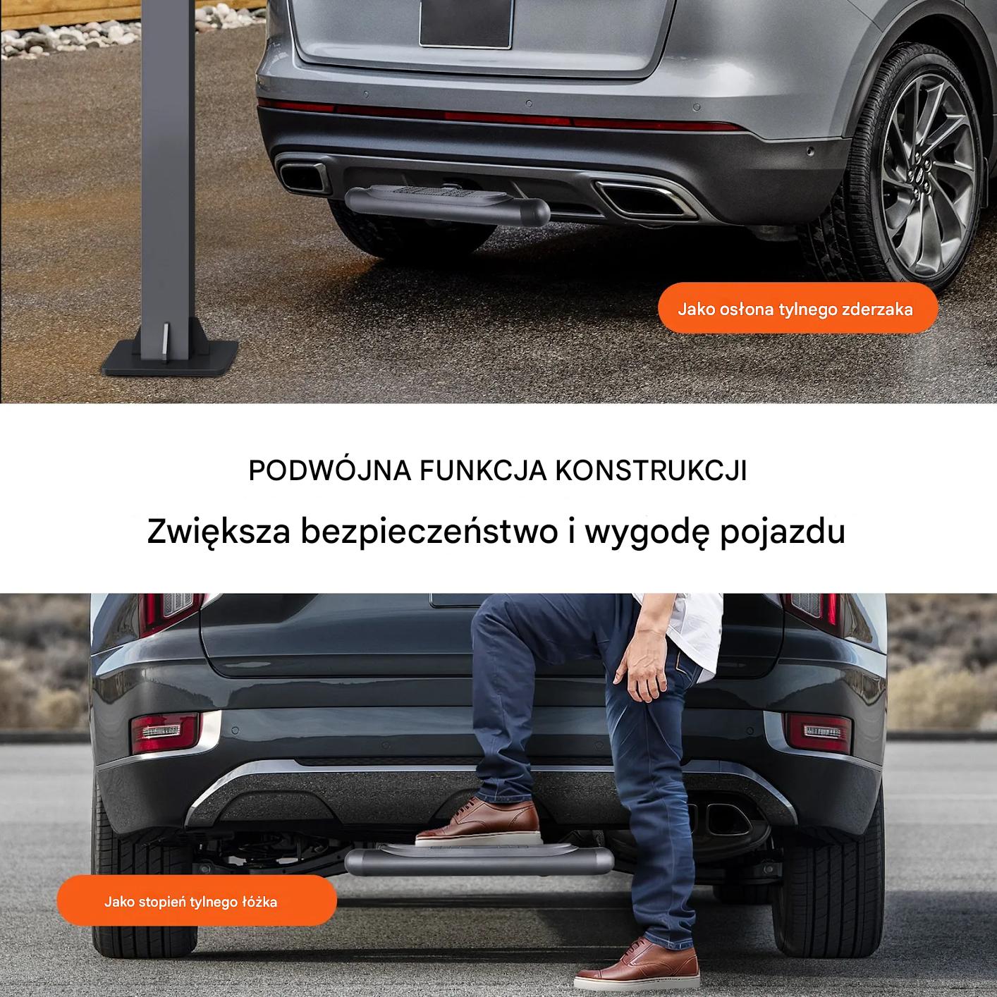 Stopień haka holowniczego 50 mm stal 159 kg z blokadą do SUV - obrazek 4