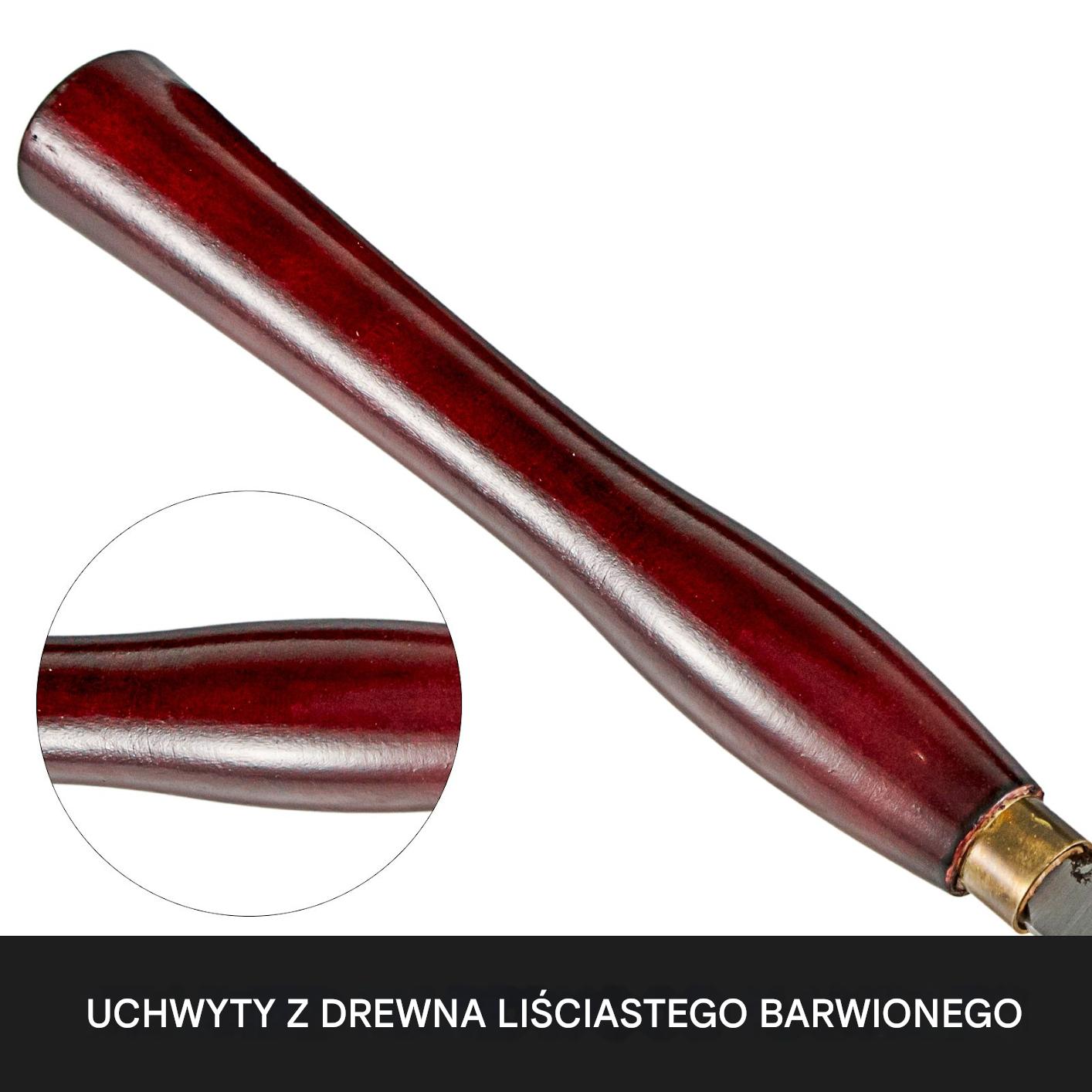 Dłuta do drewna zestaw 8szt dłuta tokarskie 7/9" rzeźba meble - obrazek 5
