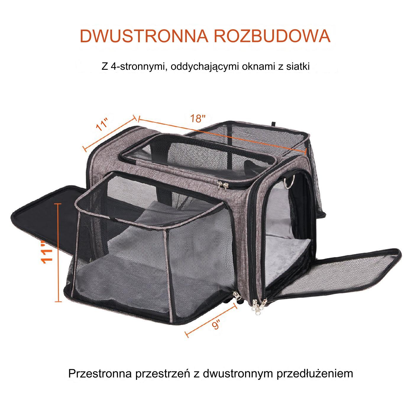 Transporter dla zwierząt 11,3 kg - obrazek 2