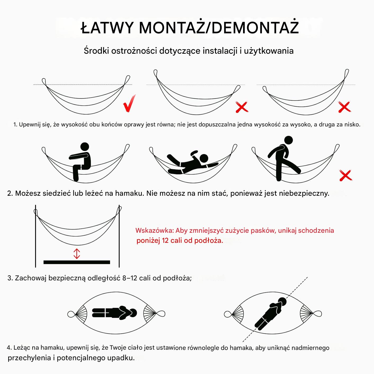 Stelaż Drewniany do Hamaka 422 cm Łukowa Konstrukcja z Modrzewia - obrazek 7