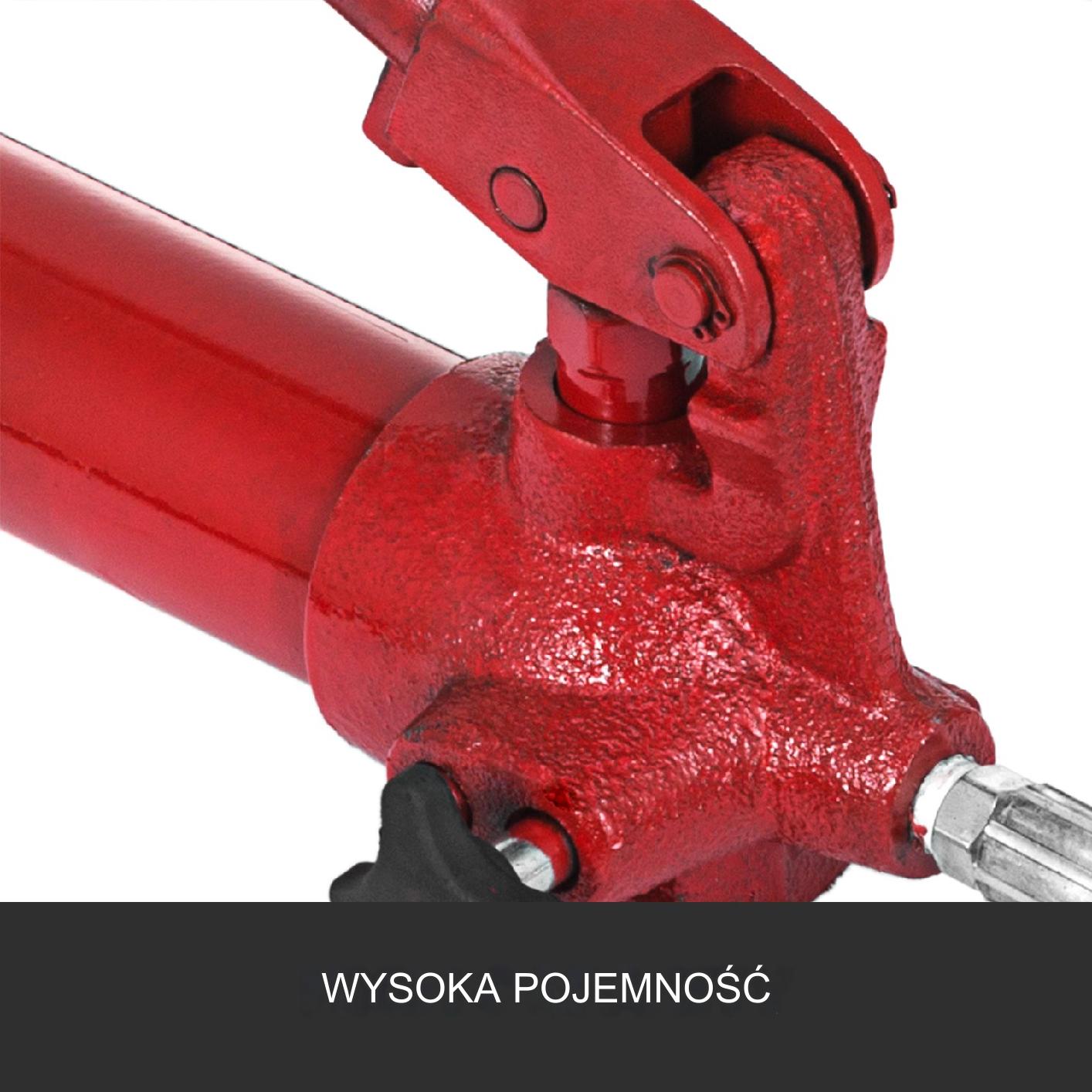 ROZPIERAK HYDRAULICZNY 10 TON BLACHARSKI SIŁOWNIK HAK SCIĄGAJACY ZESTAW - obrazek 7