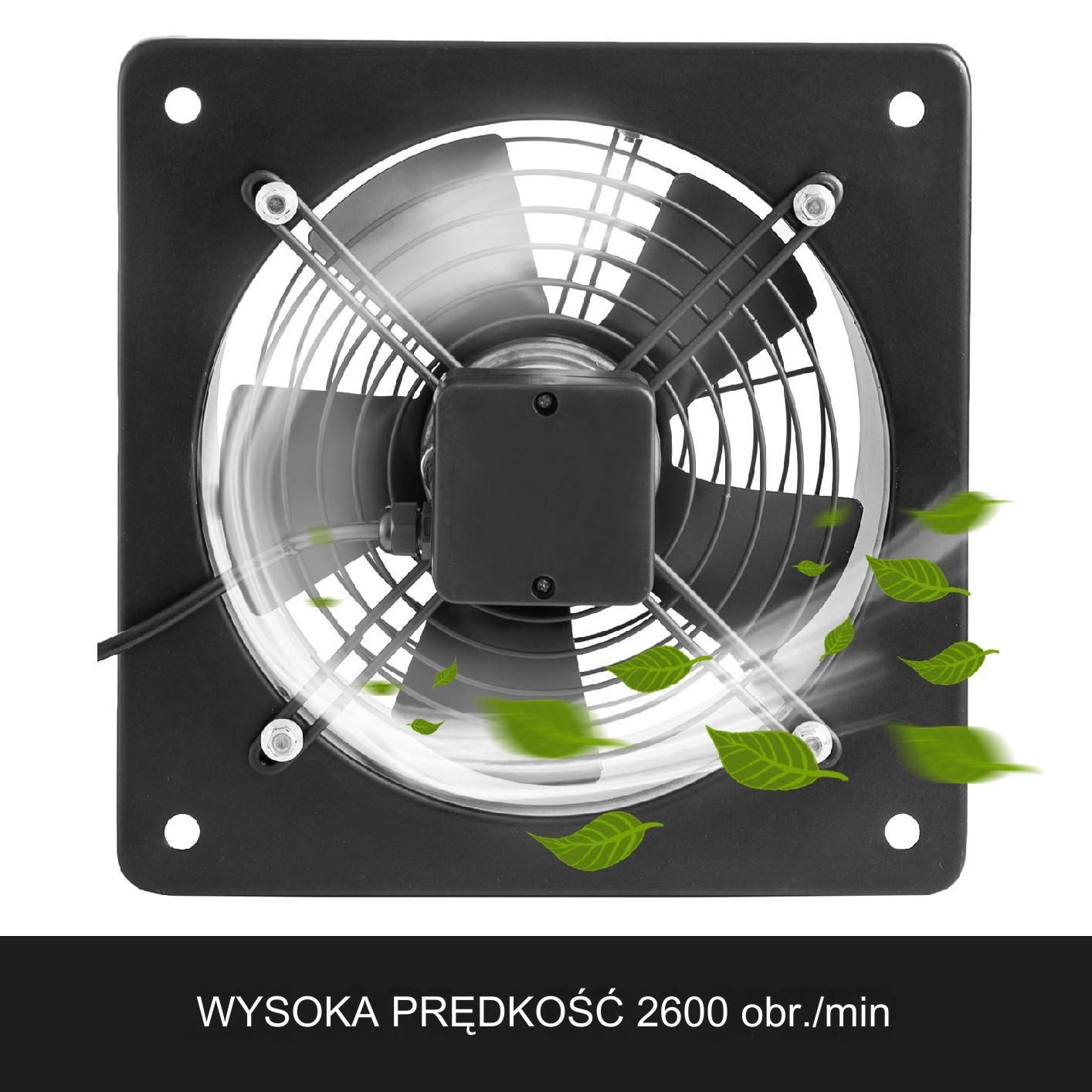 Wentylator przemysłowy wyciągowy 254 mm - obrazek 5