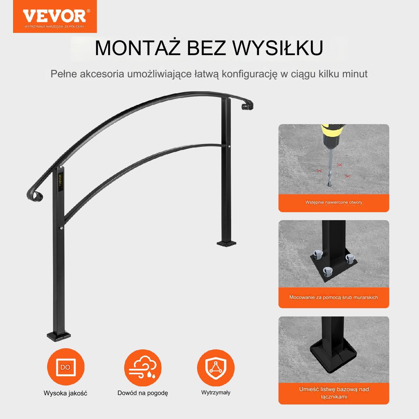 Poręcz Balustrady na 3 Schodki - obrazek 7