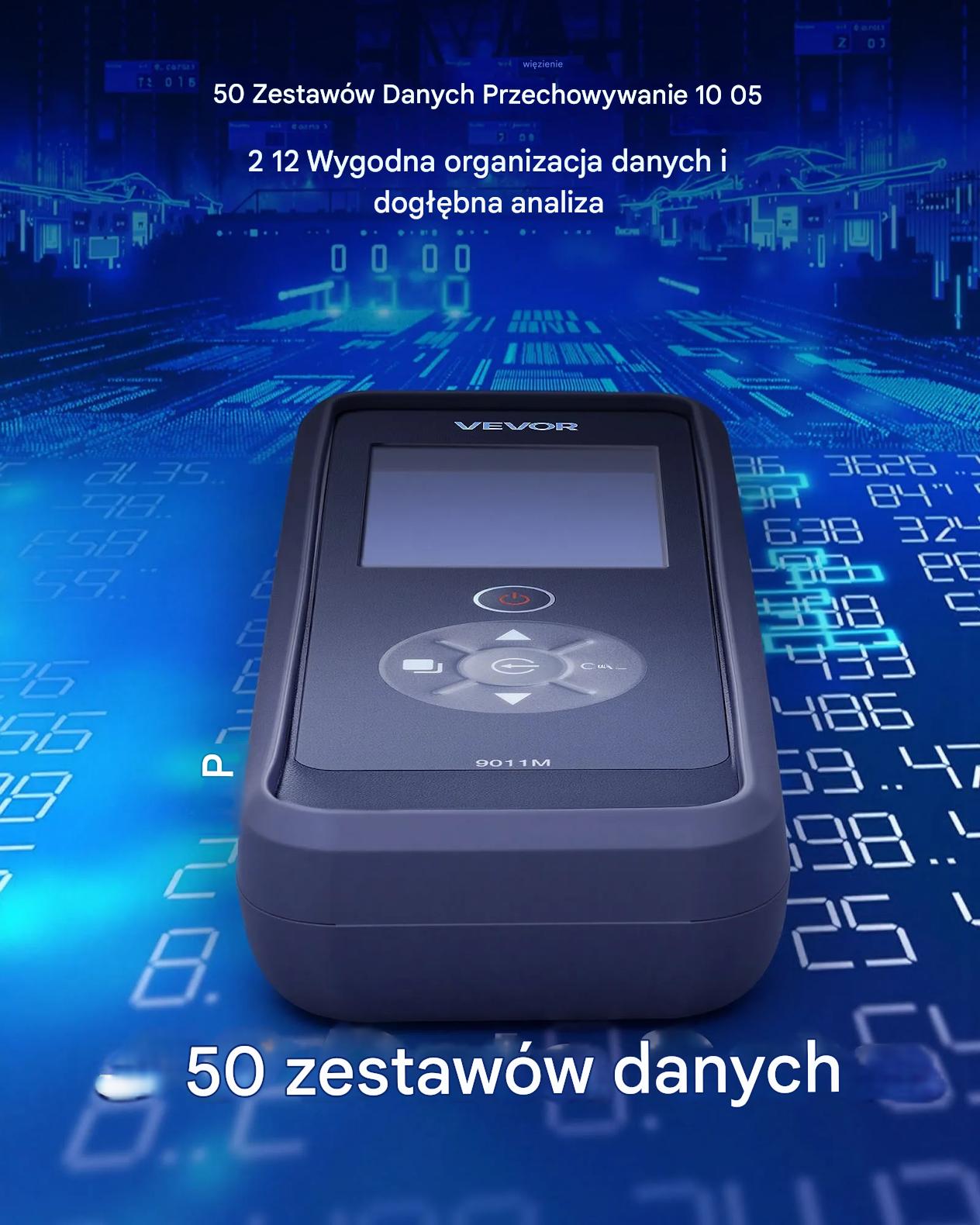 Miernik tlenu rozpuszczonego 0–20 mg/L z sondą 4 m zestaw do stawów - obrazek 6