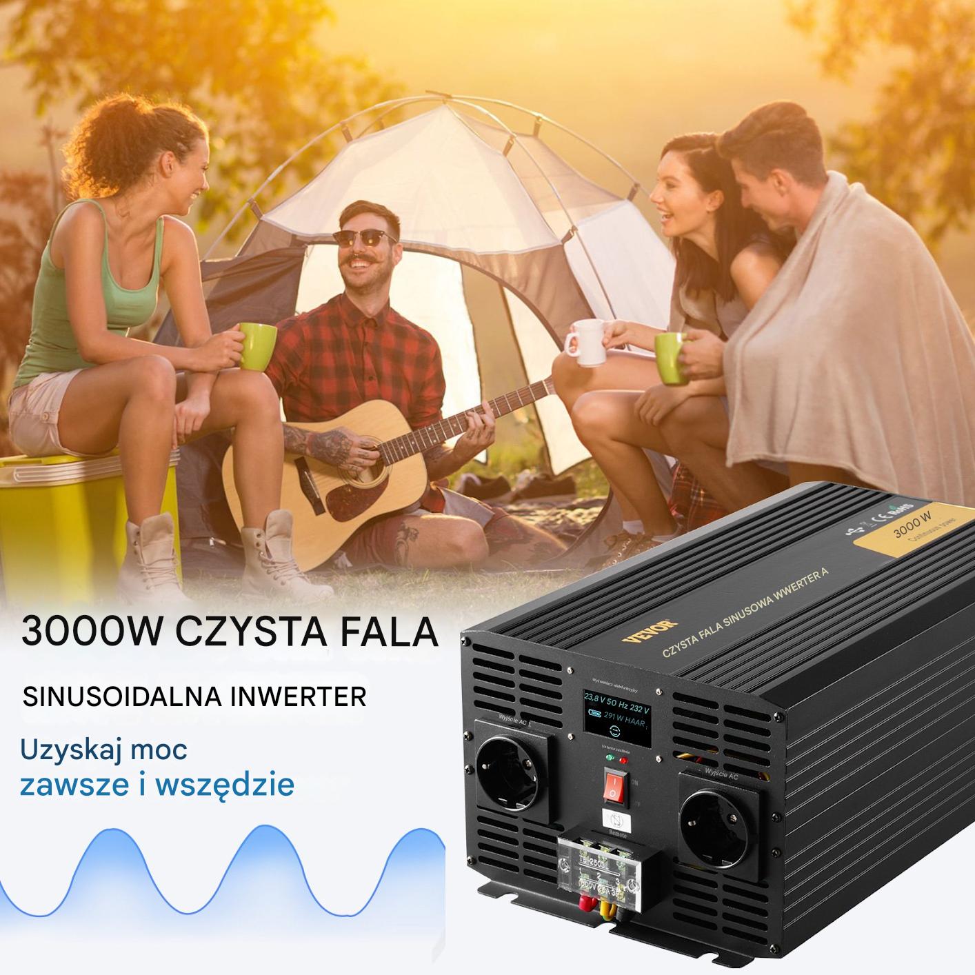 Przetwornica napięcia falownik 3000 W - obrazek 7