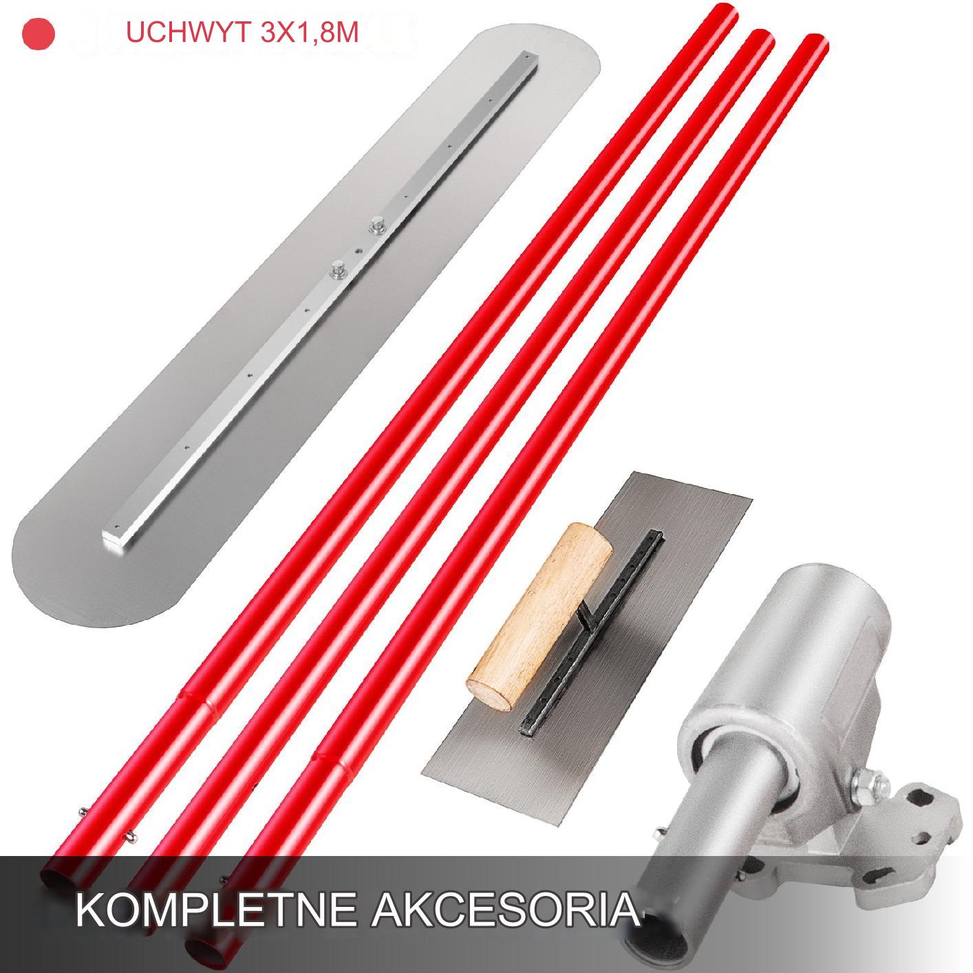 Listwa wygładzająca do wyrównywania odpowietrzania betonu 90 x 20 cm - obrazek 5