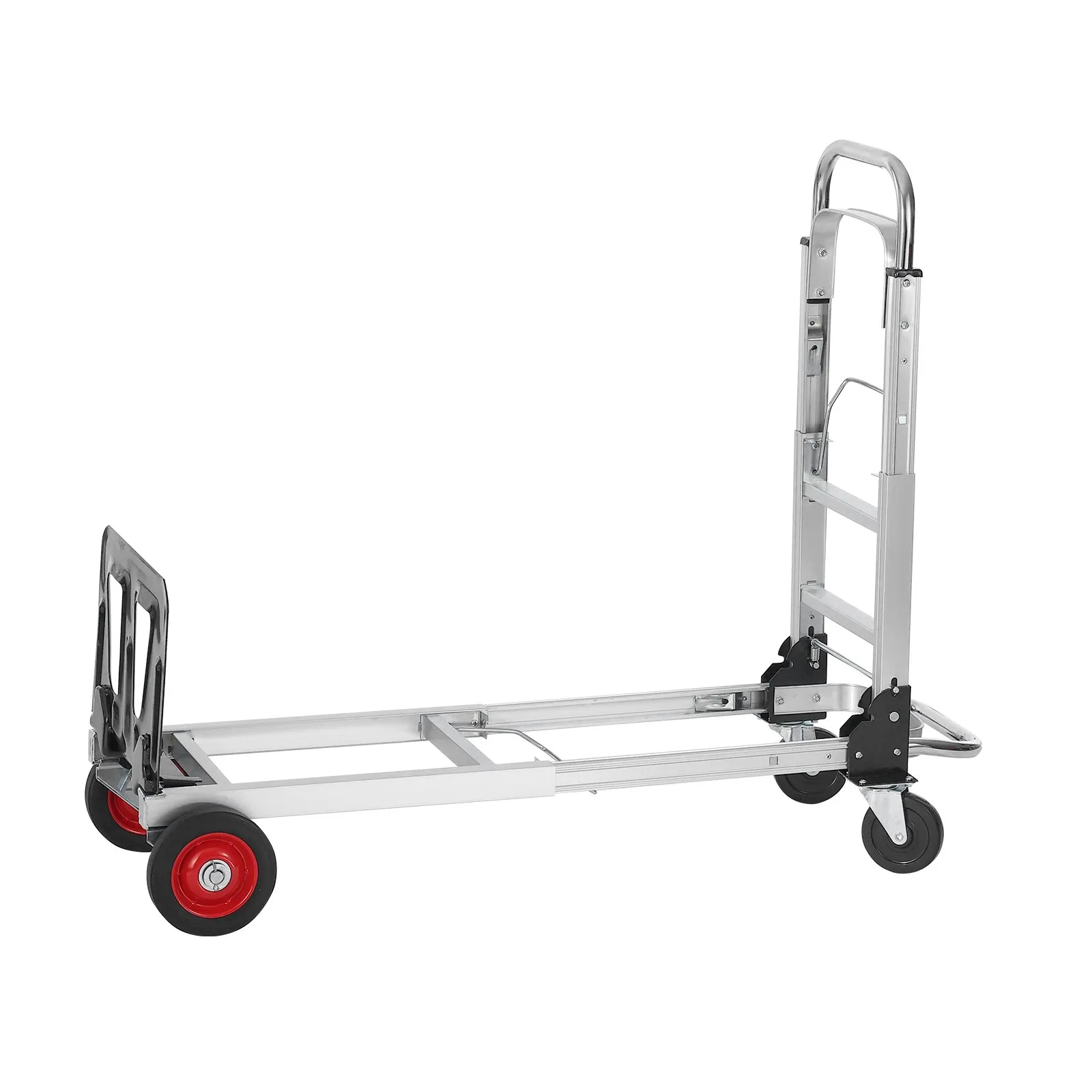 Wózek transportowy magazynowy składany aluminiowy 181 kg - obrazek 7