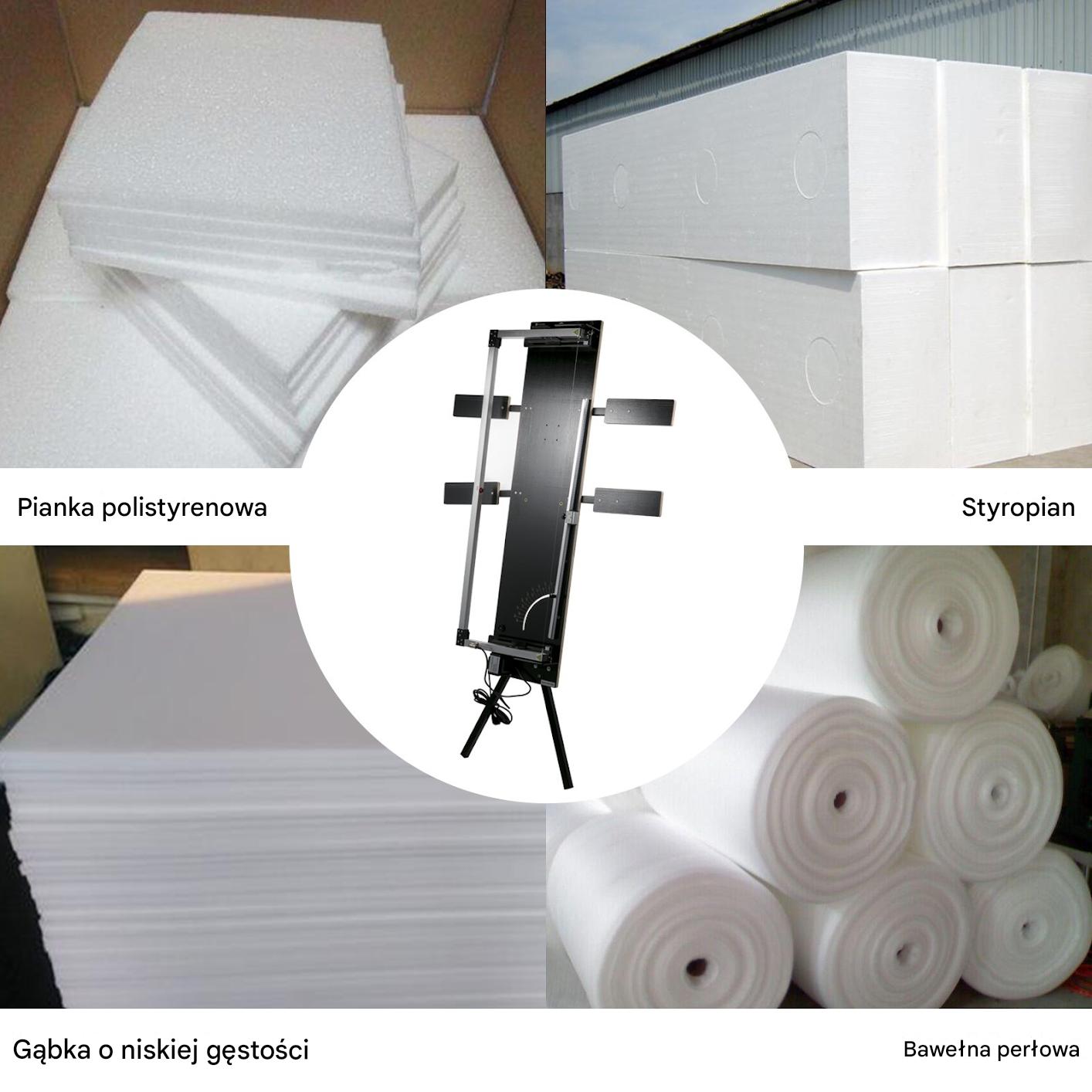 Gilotyna maszyna urządzenie przecinarka do cięcia styropianu 122 cm - obrazek 6