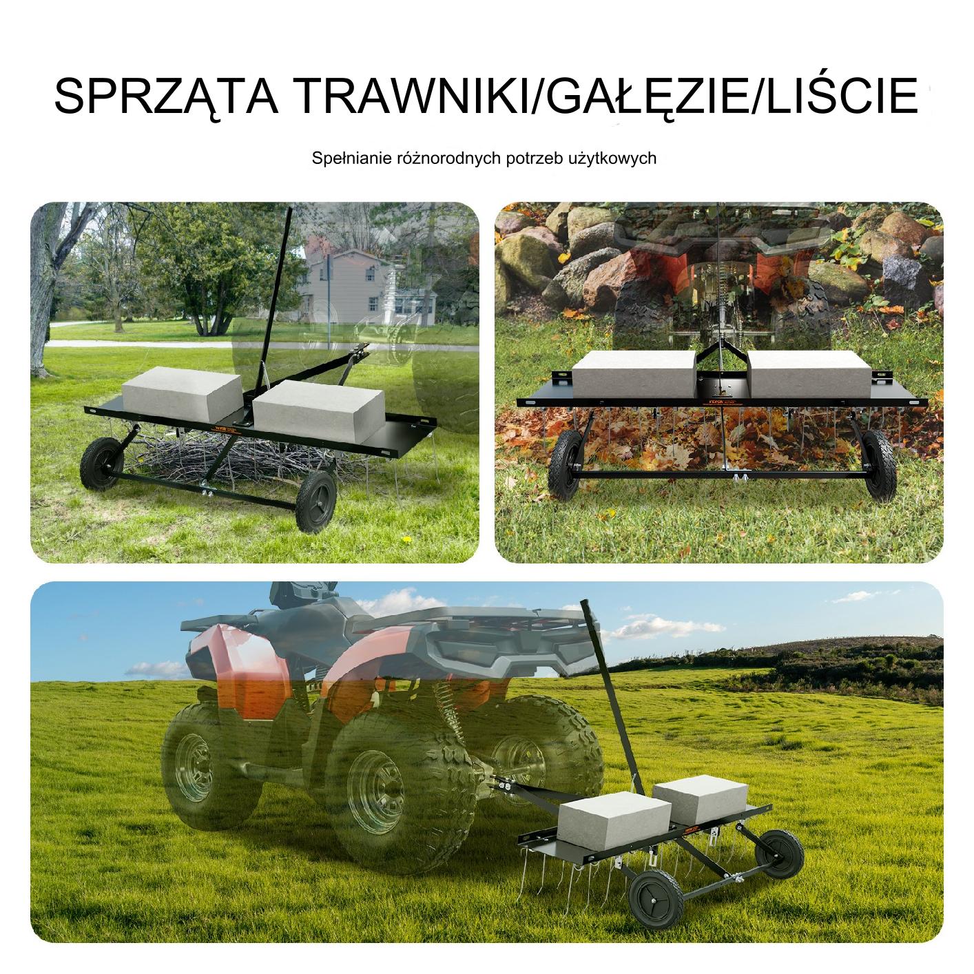 Zgrabiarka do Trawników 24 Zęby - obrazek 6