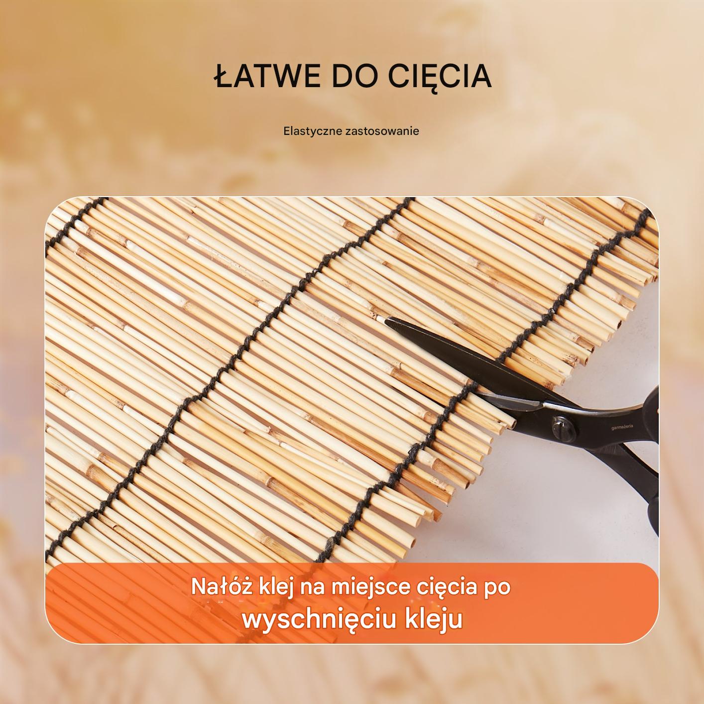 Mata trzcinowa na ogrodzenie balkon 3 x 1 m - obrazek 4