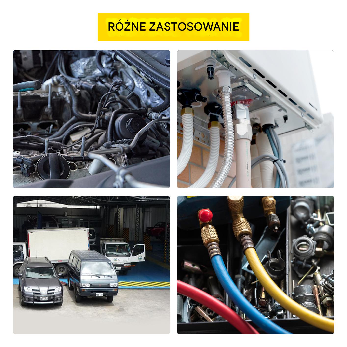 Zakuwarka, zaciskarka węży przewodów klimatyzacji - obrazek 7
