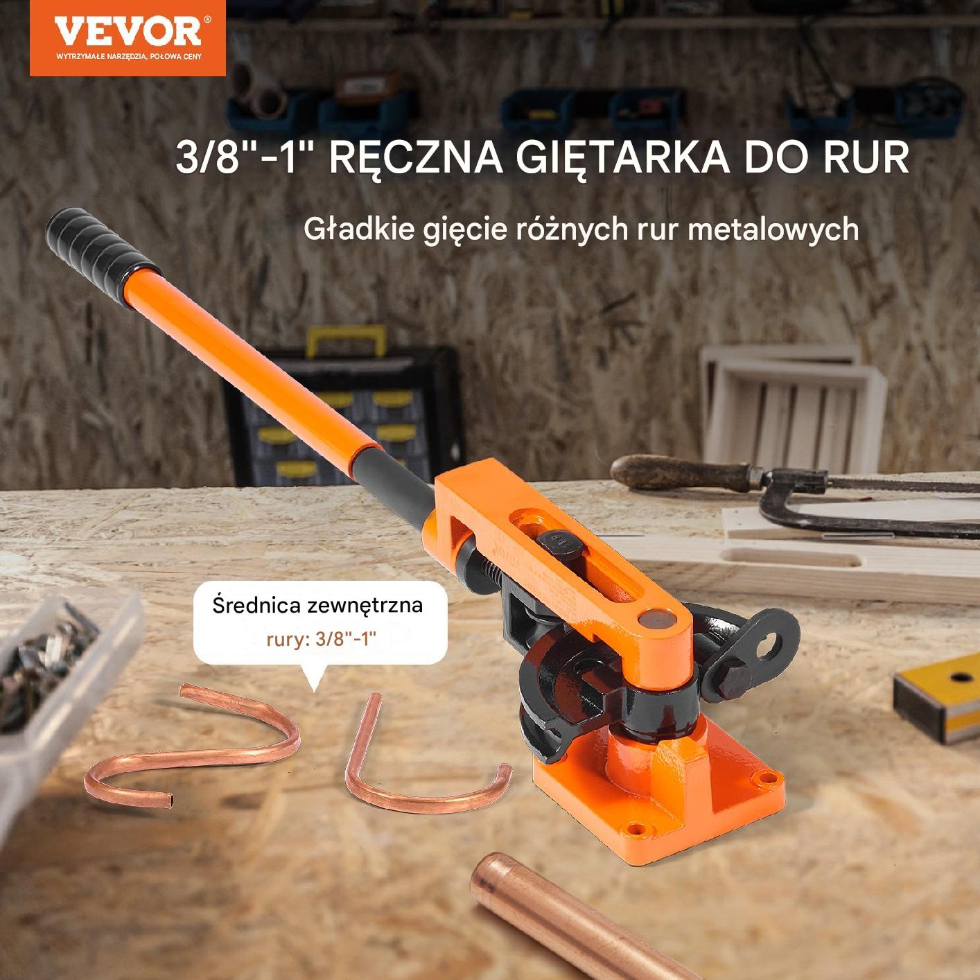 Giętarka do rur ręczna od 10mm do 25mm - obrazek 7