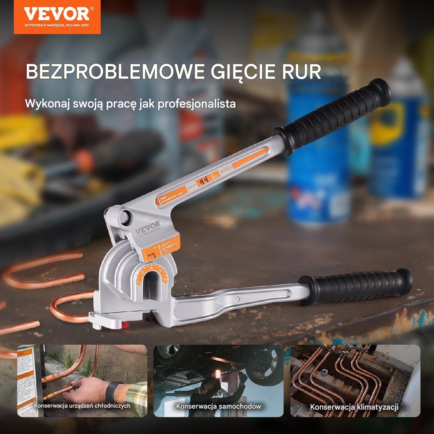 Ręczna Giętarka hydrauliczna do rur 6-22mm - obrazek 7