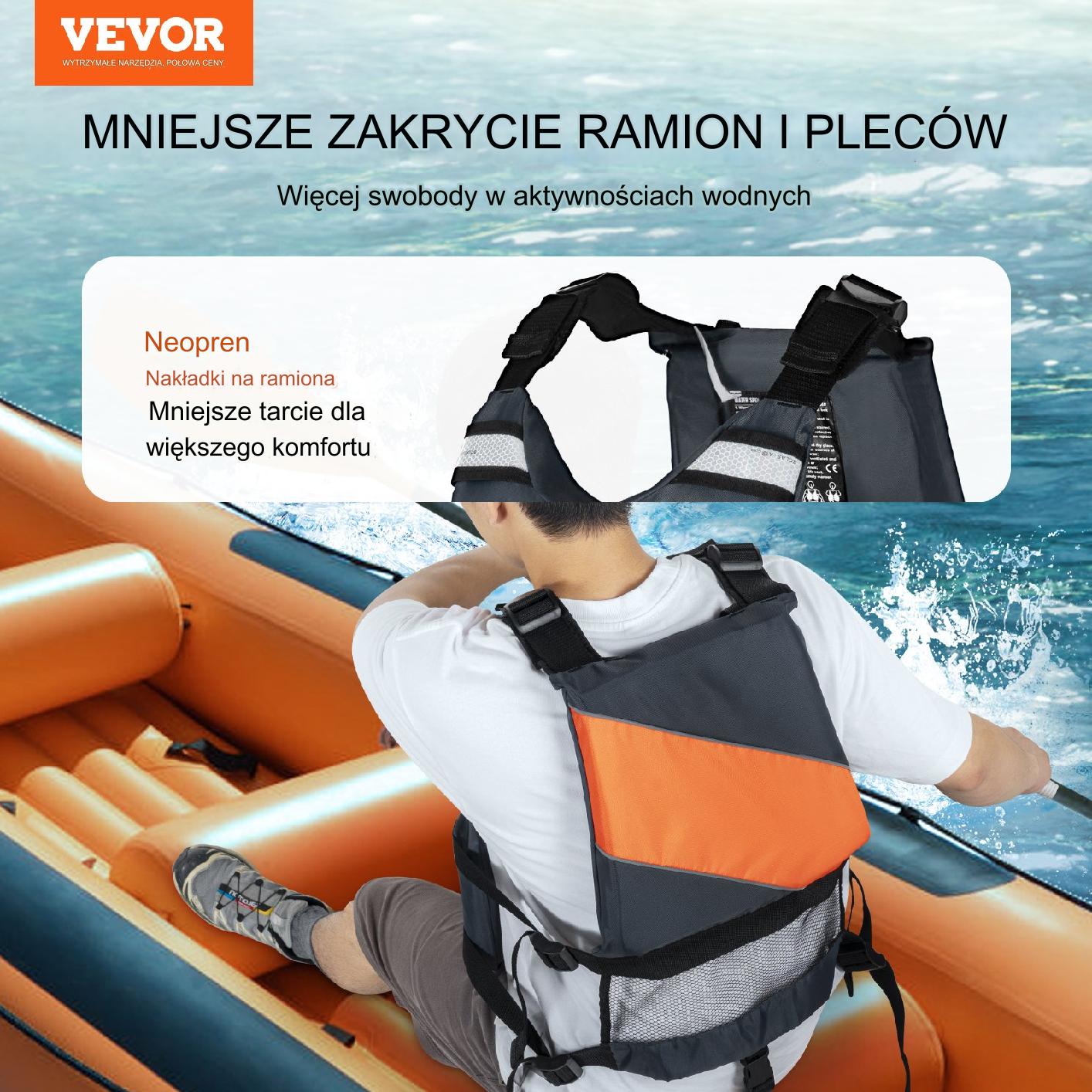 Kamizelka Ratunkowa Kapok Rozmiar XL - obrazek 7