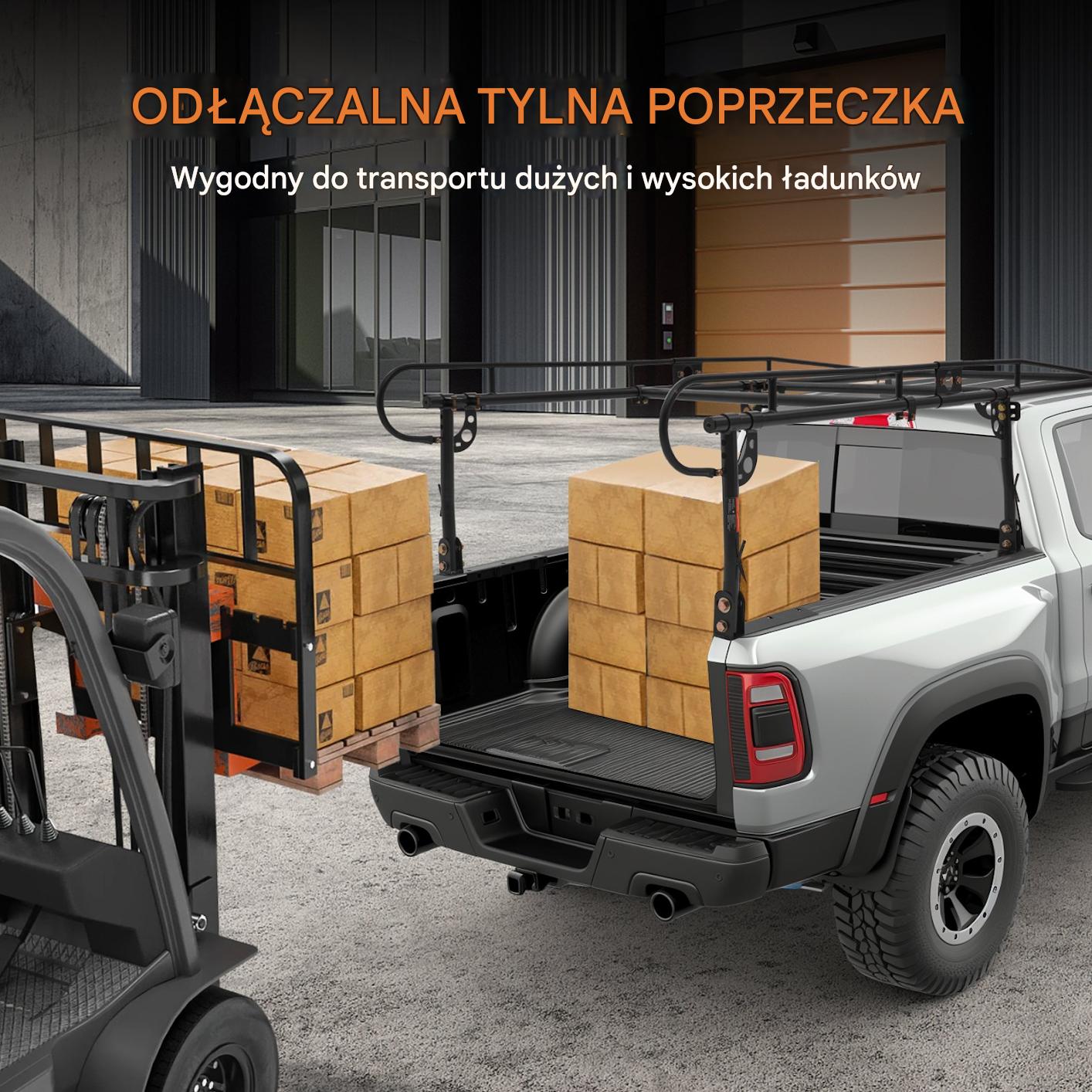 Bagażnik Dachowy Do Pickupa Profesjonalny – Udźwig 454 kg - obrazek 5