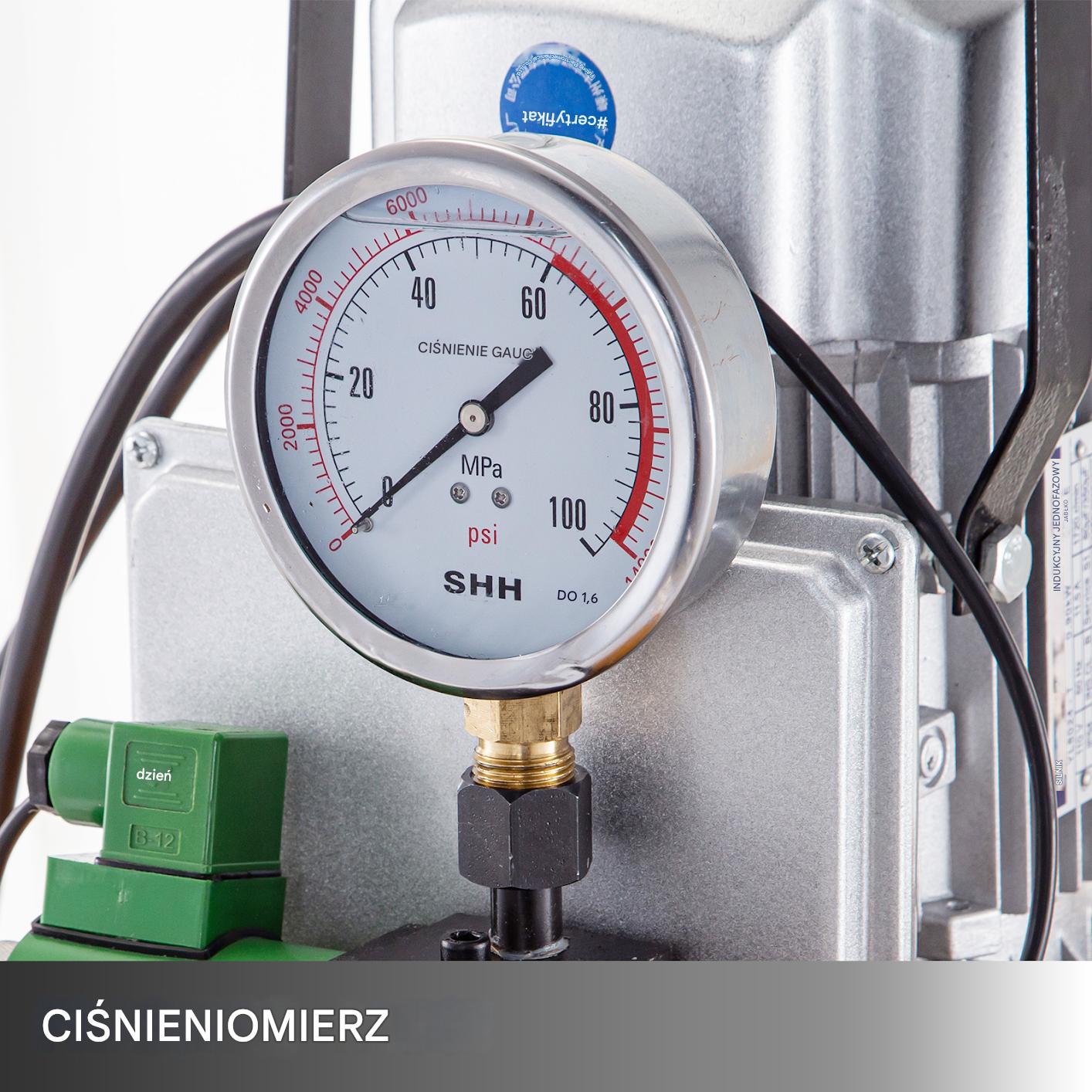 Pompa hydrauliczna elektryczna 750 W - obrazek 5