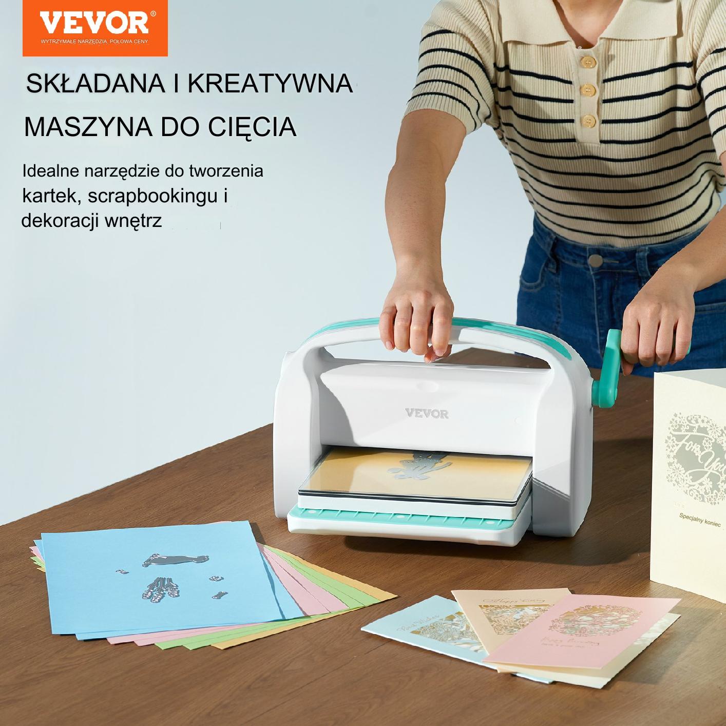 Dziurkacz Ozdobny do Papieru Maszyna do Wycinania i Tłoczenia – 226 mm - obrazek 7