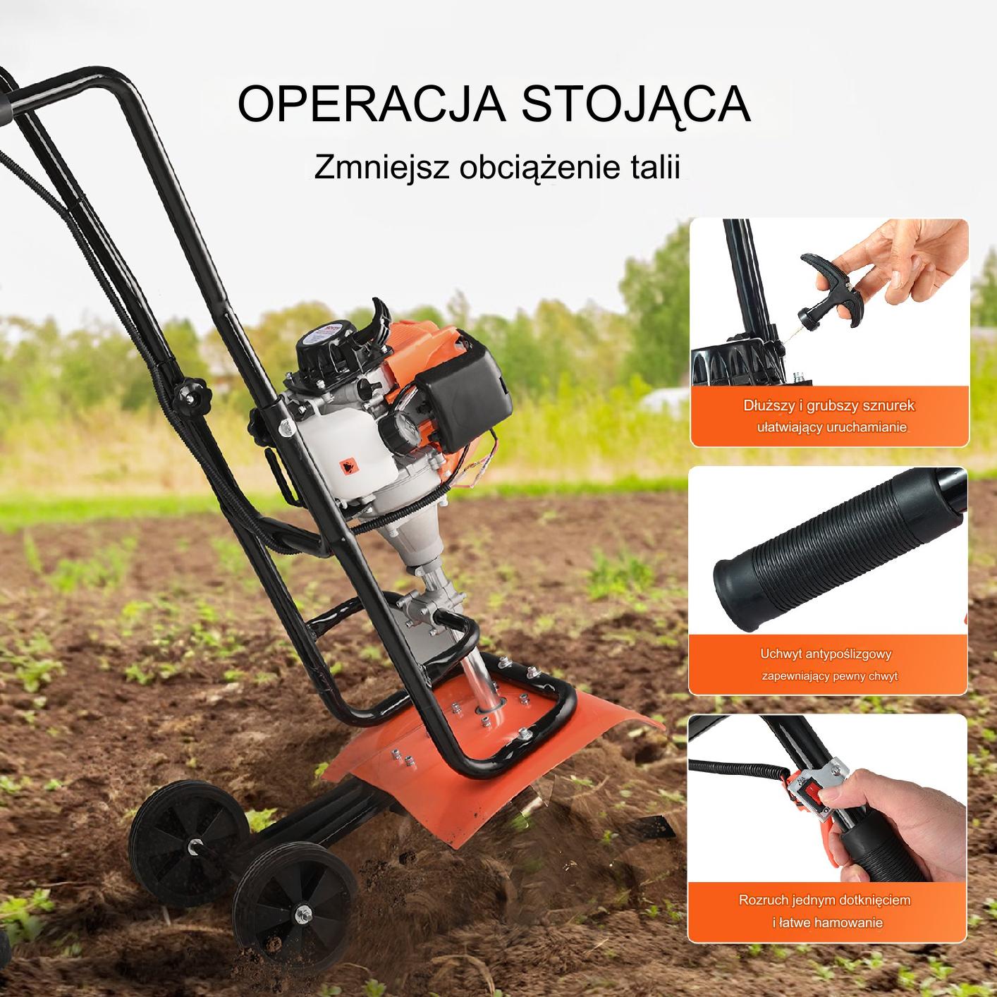 Glebogryzarka z Napędem Gazowym 38 CC - obrazek 4