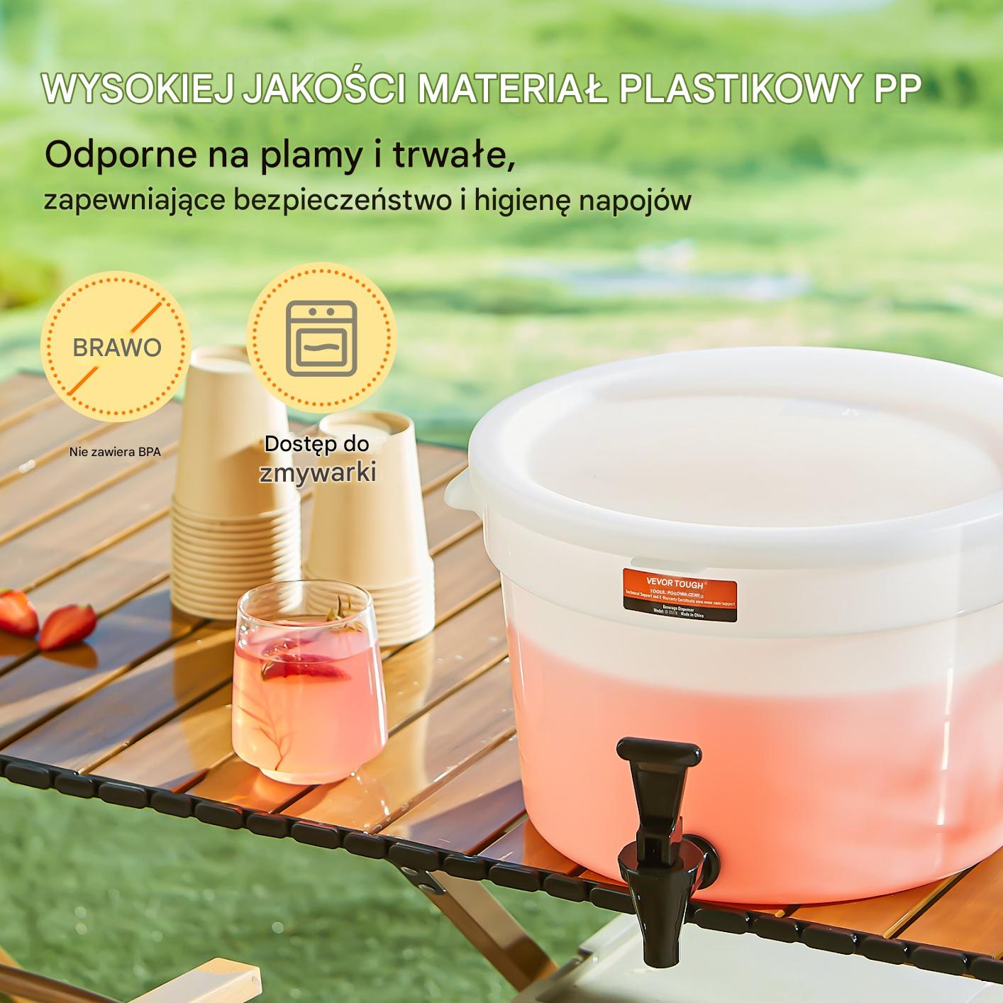Dystrybutor do napojów – na imprezy i do restauracji 11 L - obrazek 4