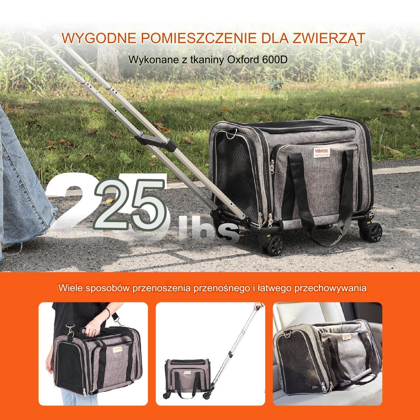 Transporter dla zwierząt 11,3 kg - obrazek 4