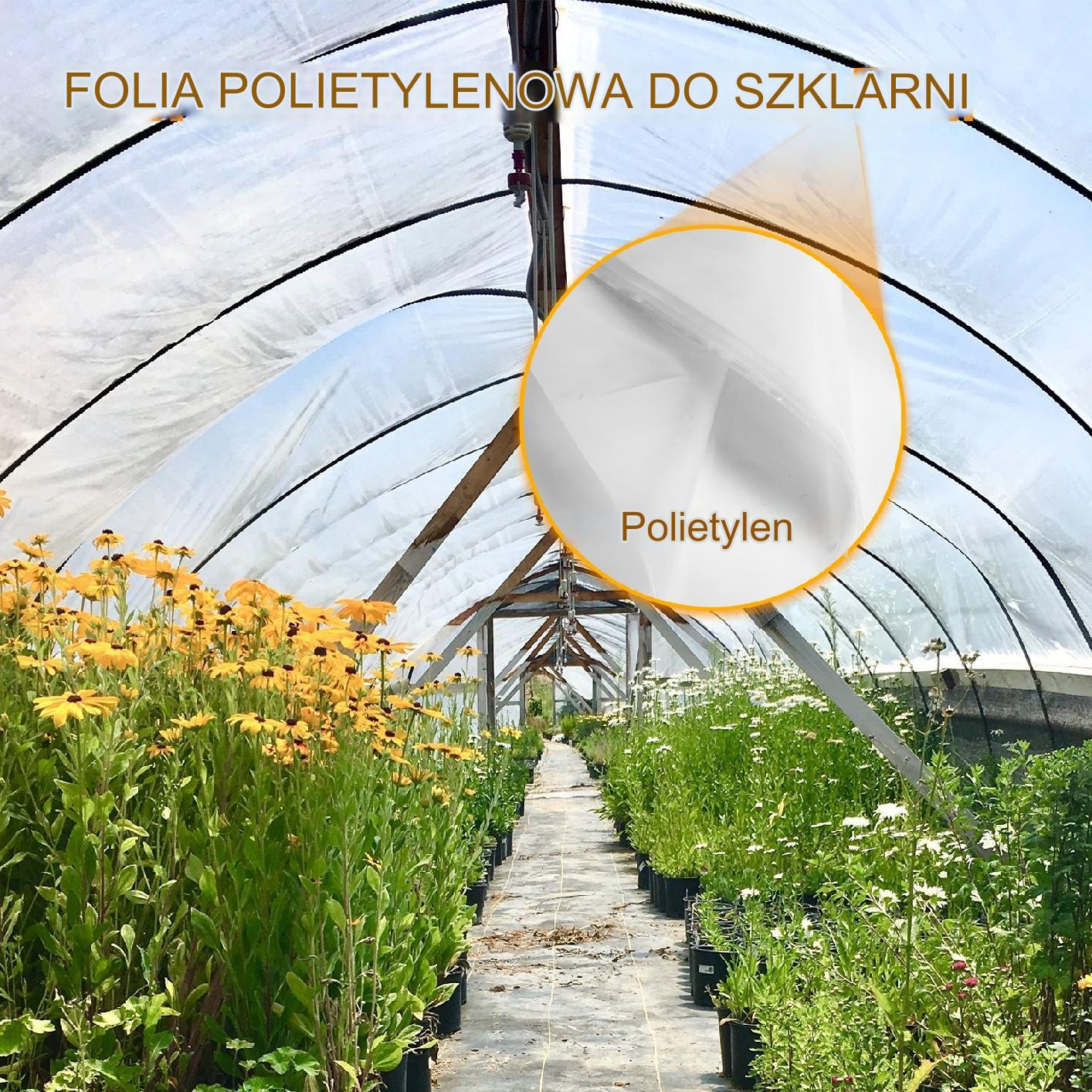 Folia do szklarni szklarniowa Folia Pokrycie do tunelu 6m x 8,5m - obrazek 7