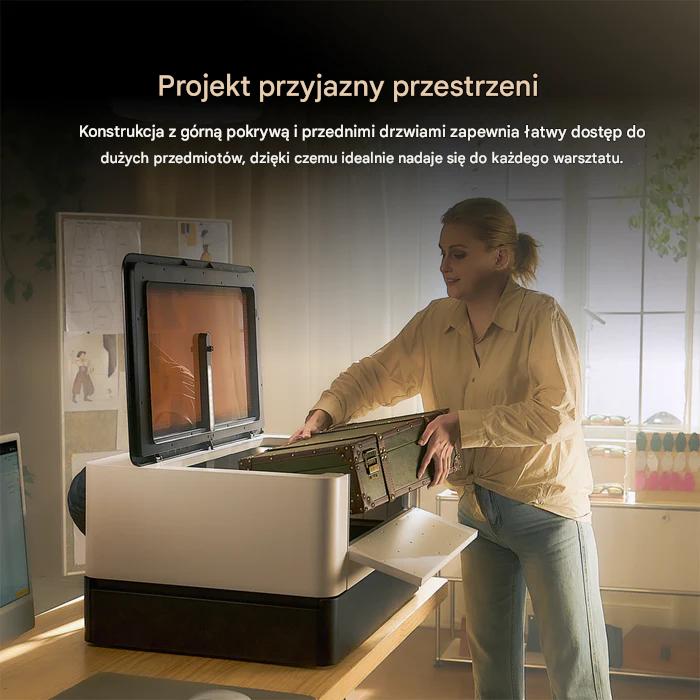Ploter laserowy LaserPecker LX2 40W wirnik precyzyjny do warsztatu DIY - obrazek 7