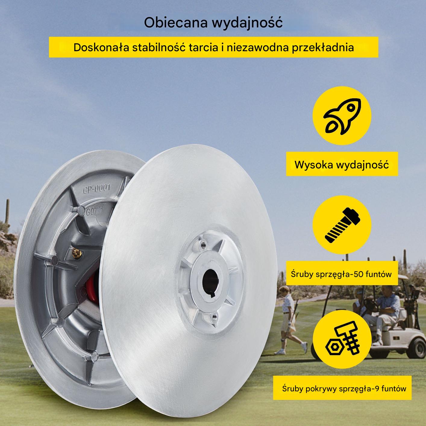 Sprzęgło Napędowe do Wózków Golfowych – do modeli Yamaha G2-G22 - obrazek 3