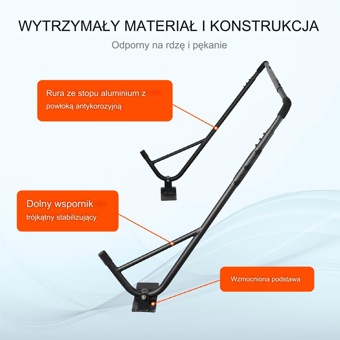 Podnośnik pokrywy 80-105cm do jacuzzi spa wanna z hydromasażem - obrazek 3