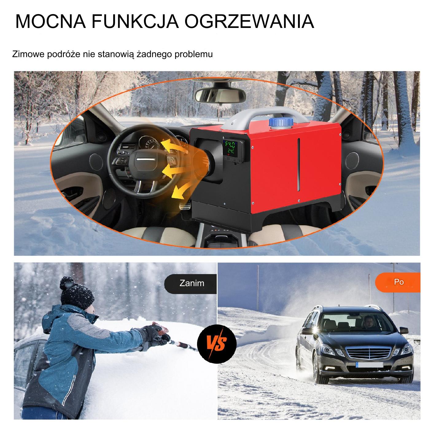 Nagrzewnica Powietrza Diesel Ogrzewanie Postojowe 12 V - obrazek 3