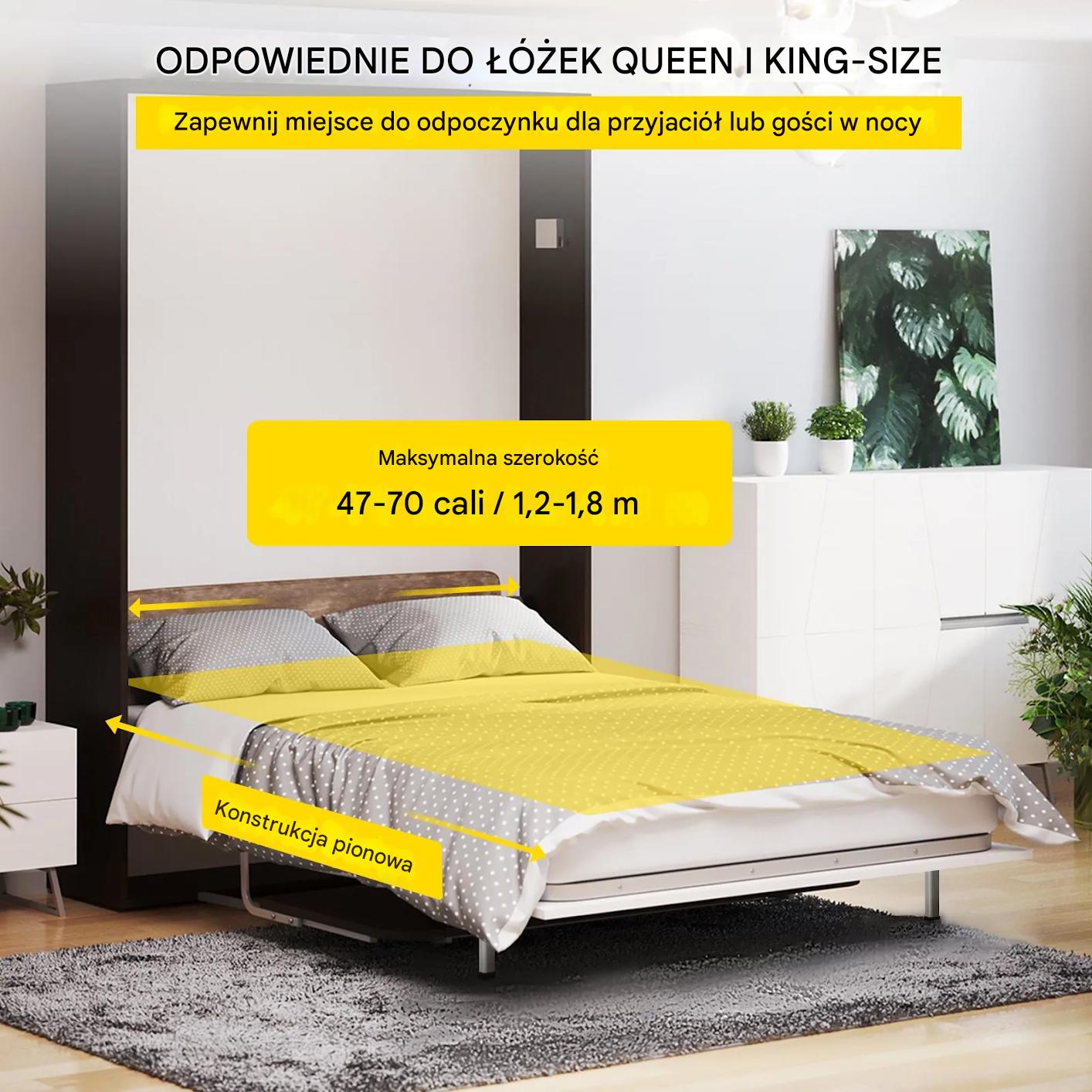 Sprężyny montażowe do łóżka king/queen, mocne, DIY, biały - obrazek 7