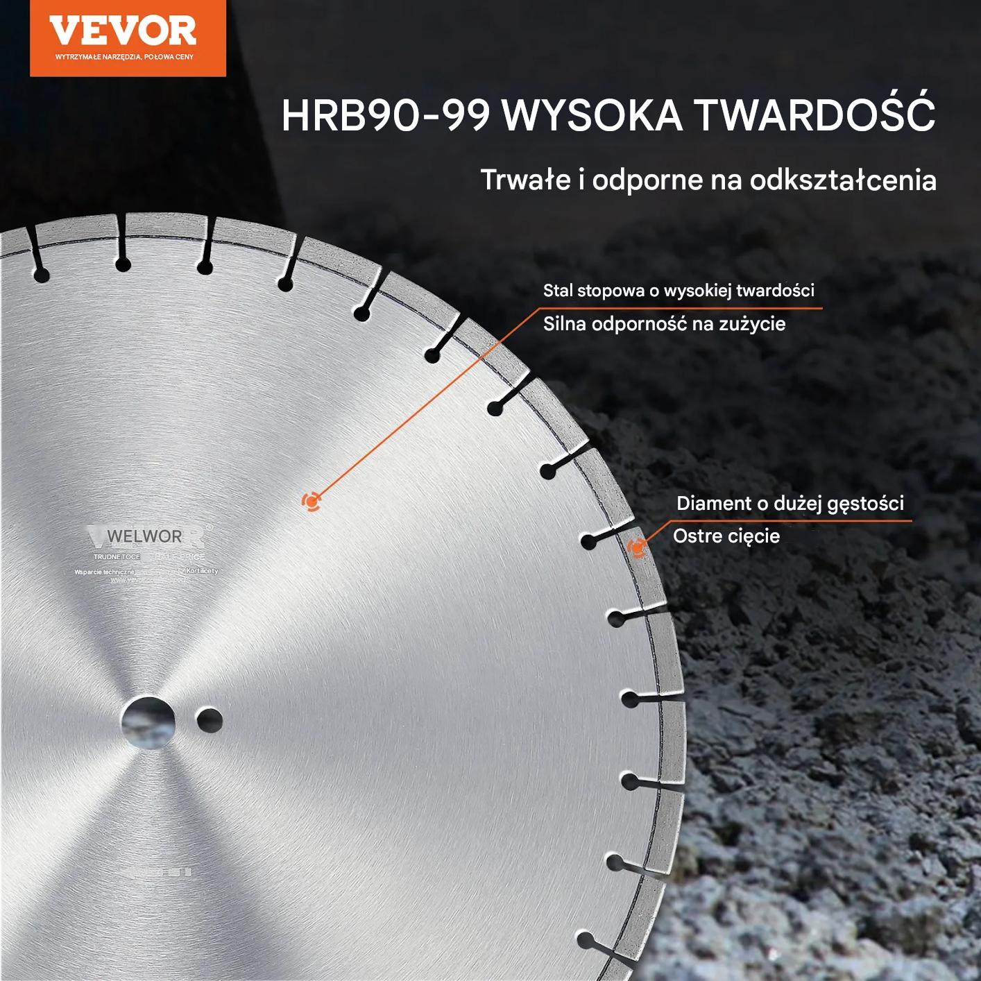 Tarcze do szlifierek 3 szt. do betonu i płytek - cięcie na sucho i mokro - obrazek 4