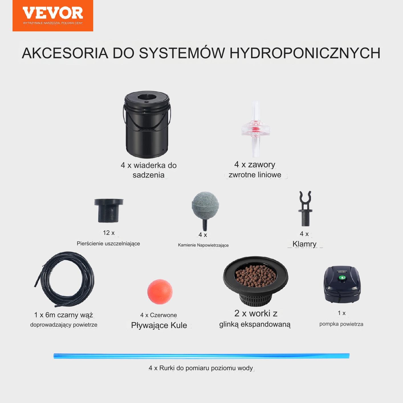 System do Uprawy Hydroponicznej 4 Doniczki x 20 L - obrazek 7