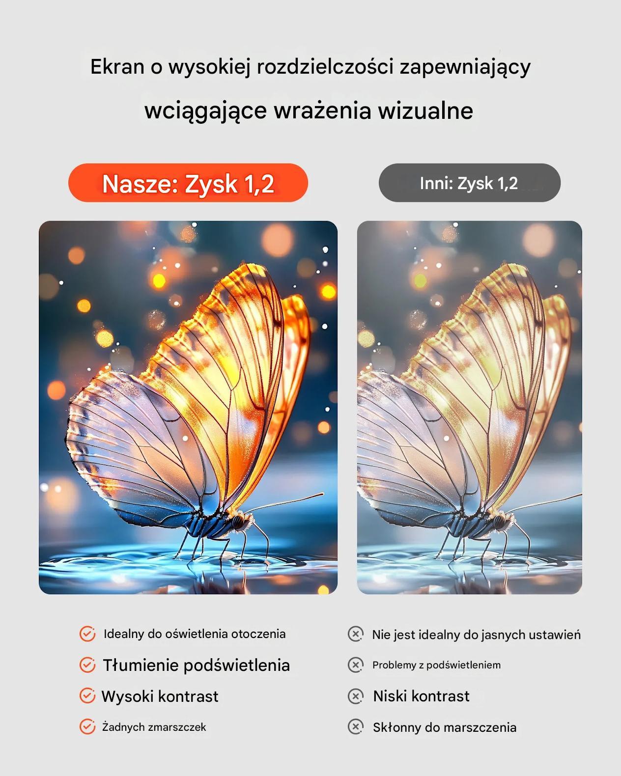 Ekran projekcyjny 100 cali z statywem 16:9 4K kino domowe plener - obrazek 7