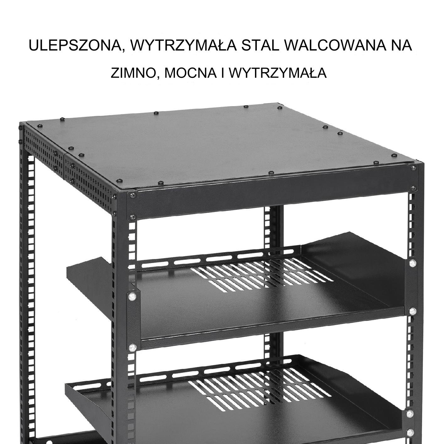 Szafa serwerowa regał serwerowy 63 cm - obrazek 4