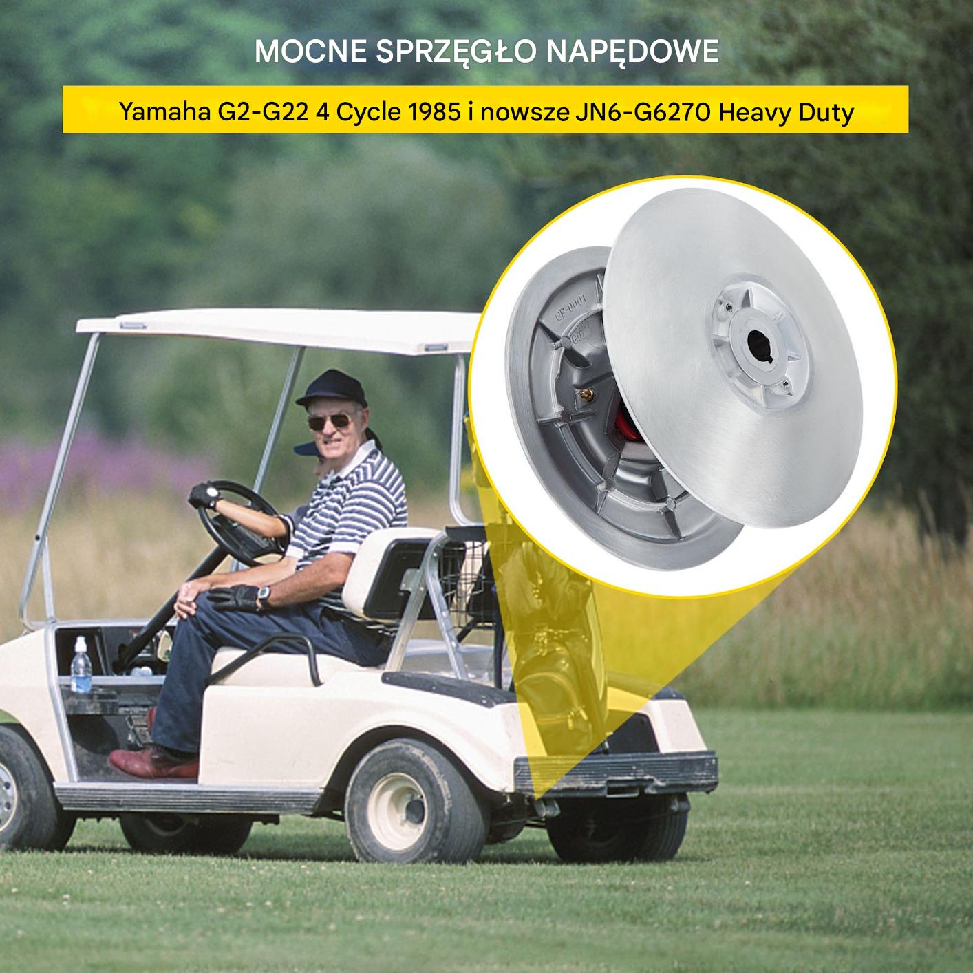 Sprzęgło Napędowe do Wózków Golfowych – do modeli Yamaha G2-G22 - obrazek 7