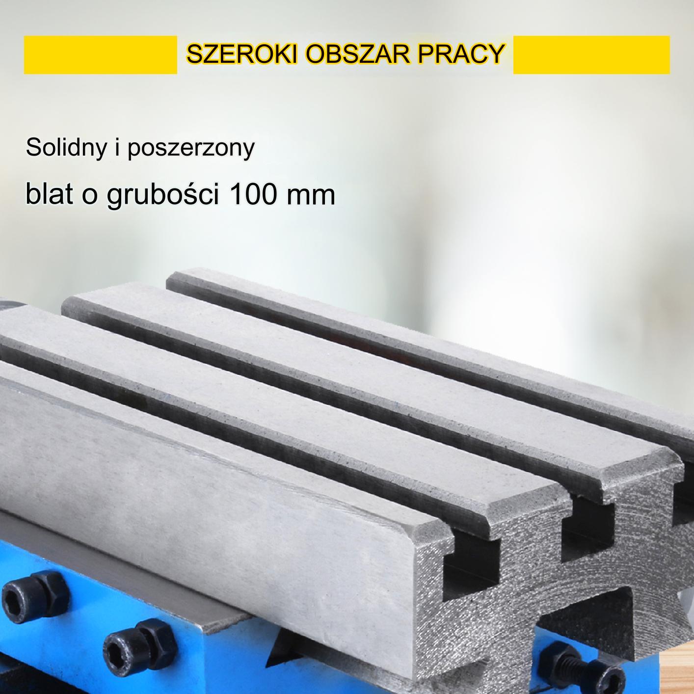 Stół roboczy krzyżowy do frezarki wiertarki Imadło Stołowe 18.5 x 10 cm - obrazek 3