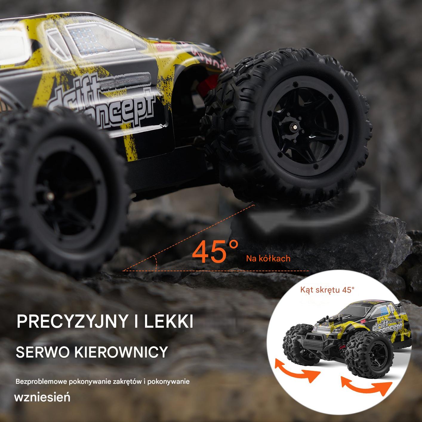 Samochód Zdalnie Sterowany 1:18 - Auto Terenowe - obrazek 3