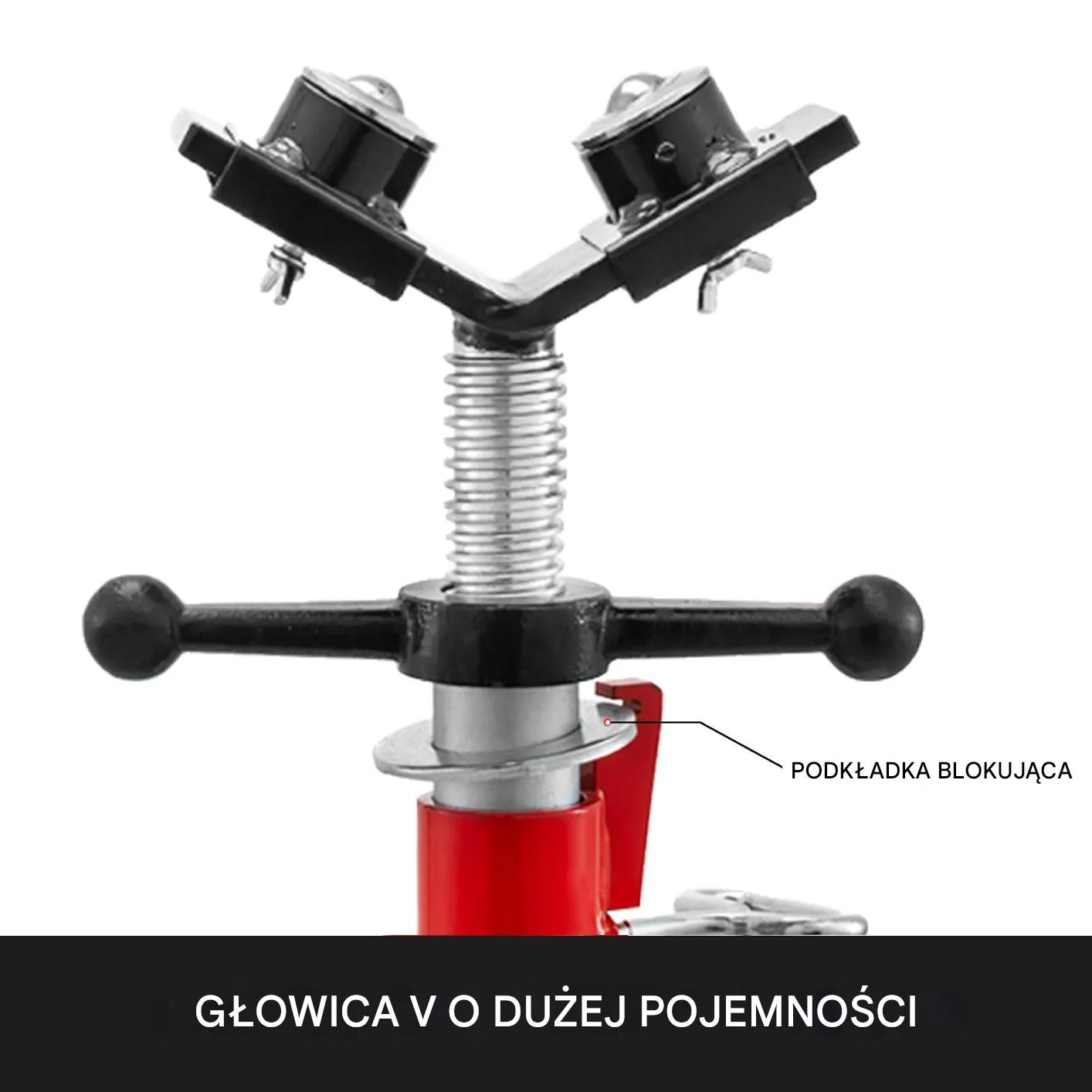 Stojak rurowy kobyłka 1134kg regulowany 711-130,8 cm składany warsztat - obrazek 3