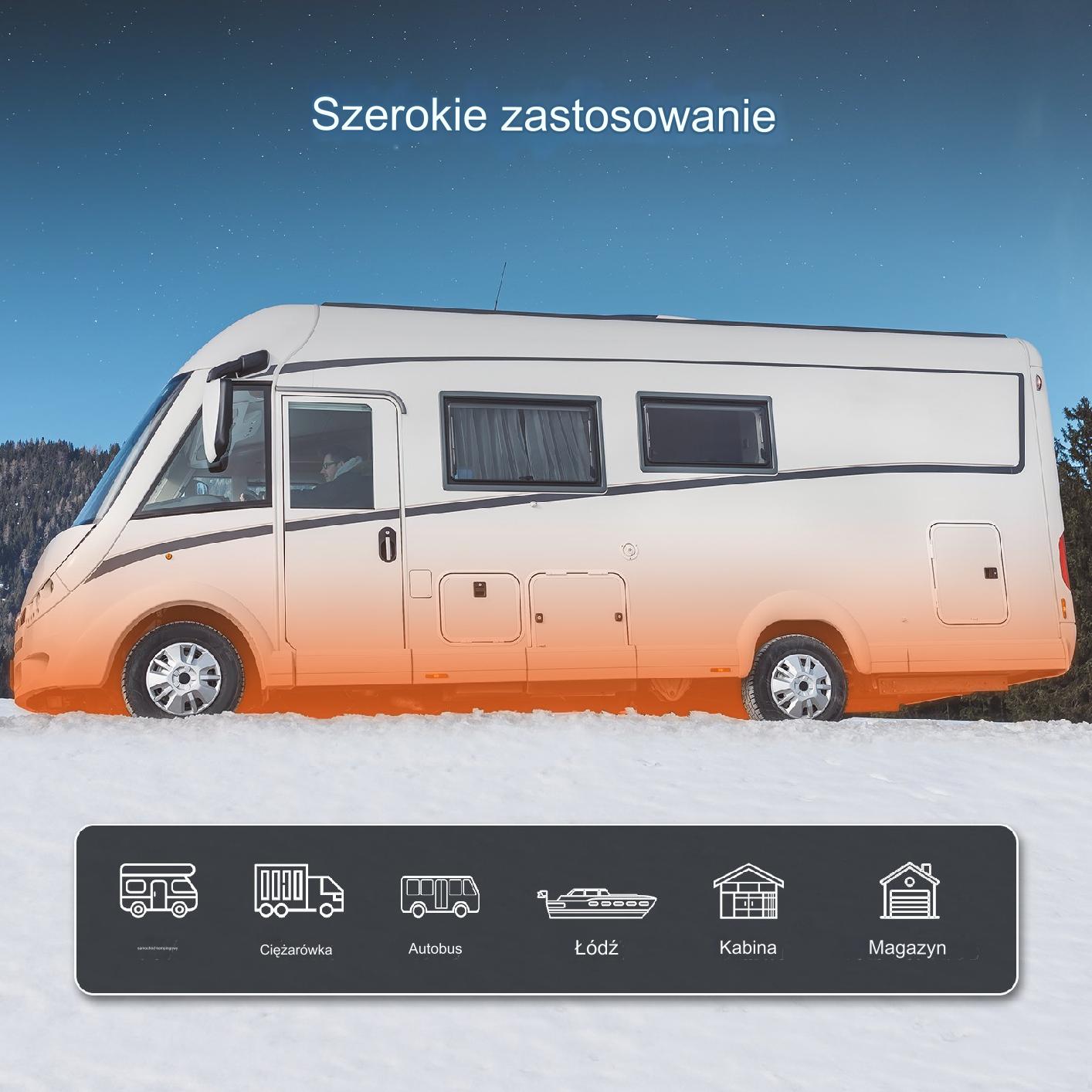 Nagrzewnica Diesel 12 V z Aplikacją Bluetooth - obrazek 3