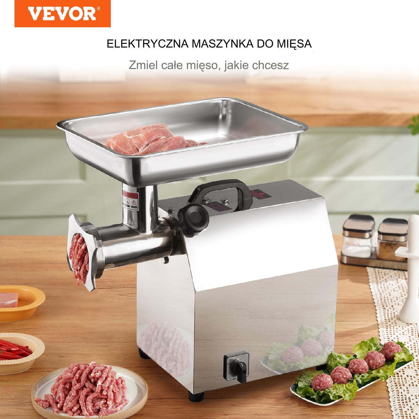 Przemysłowa Elektryczna Maszynka do Mielenia Mięsa 650 W (4600 W Max) - obrazek 4