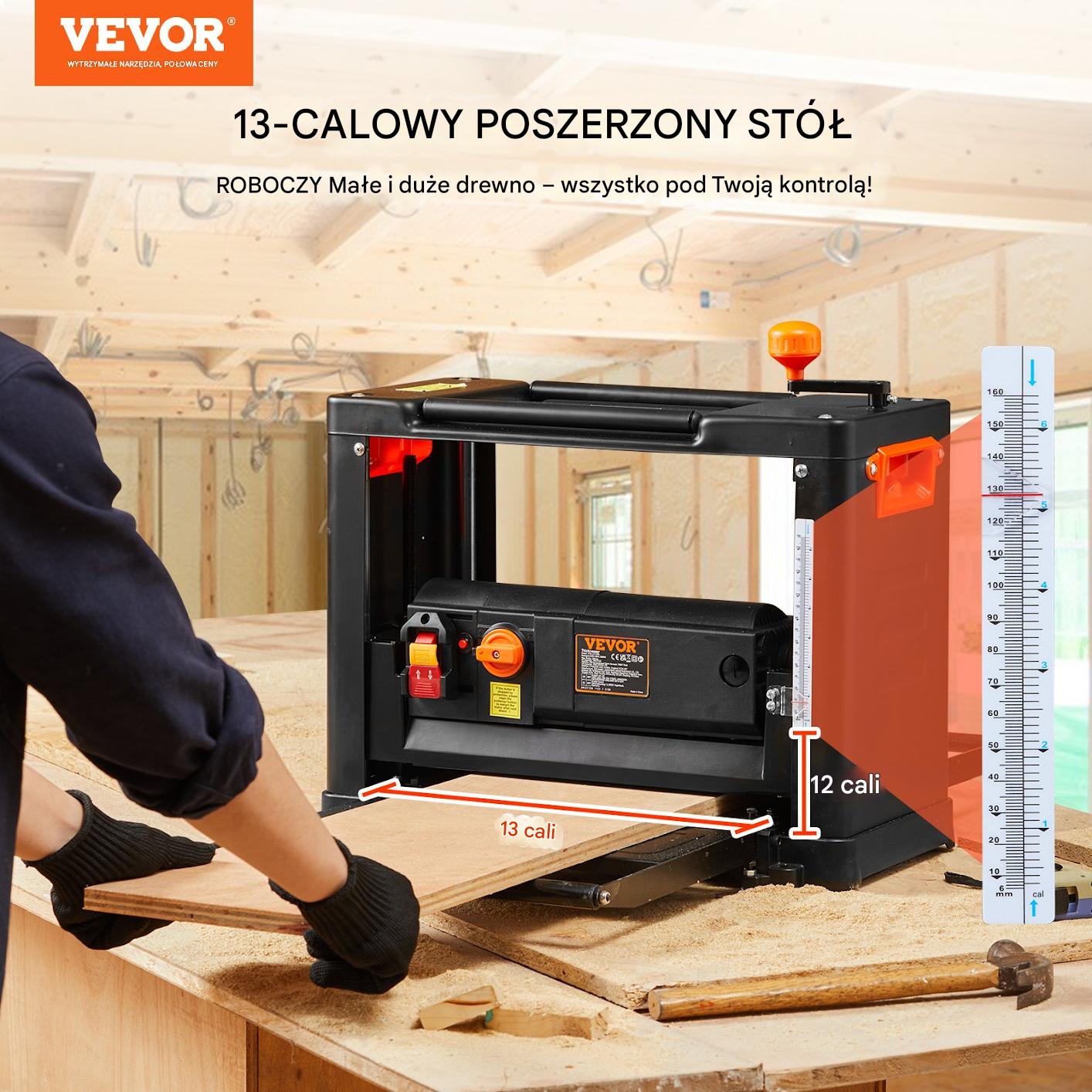 Strugarka Grubościowa Dwubiegowa 2000 W - obrazek 7
