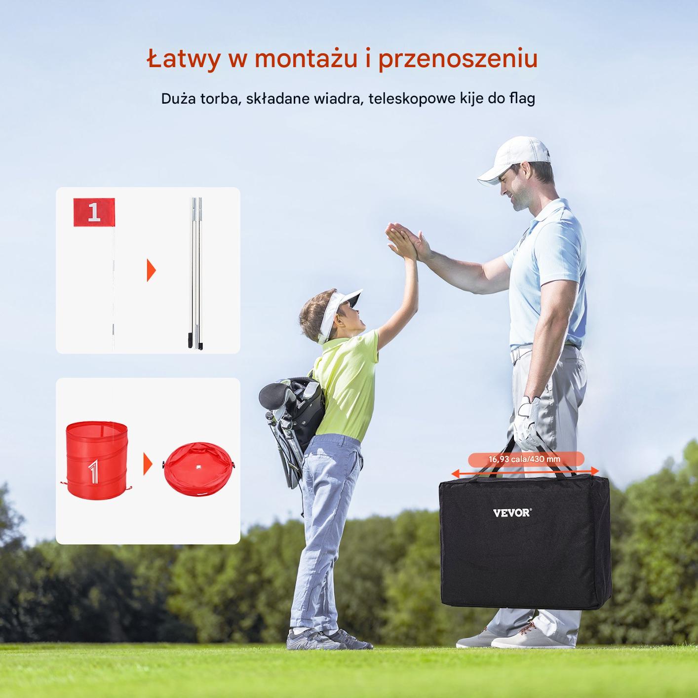 Zestaw Golfowy do Ogrodu - 9 Częściowy - obrazek 4
