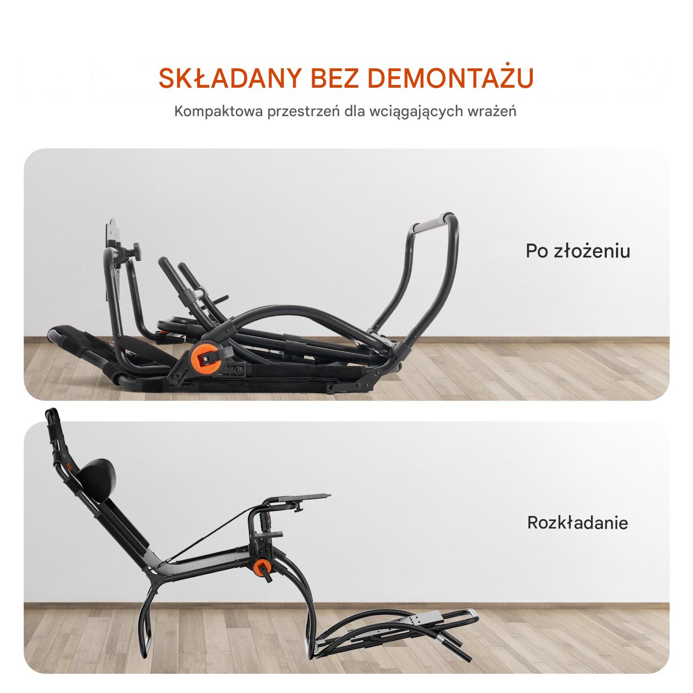 Stojak gamingowy pod kierownicę Stojak symulatora wyścigowego G923/G920/G29 - obrazek 5
