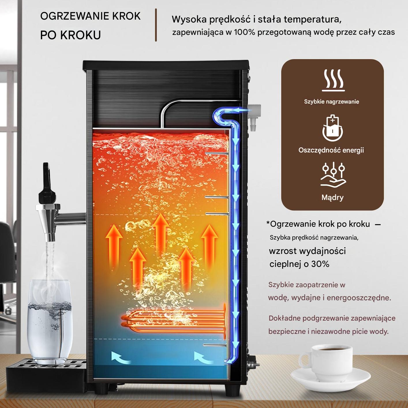 Elektryczny Warnik do Wody 10 L - obrazek 5