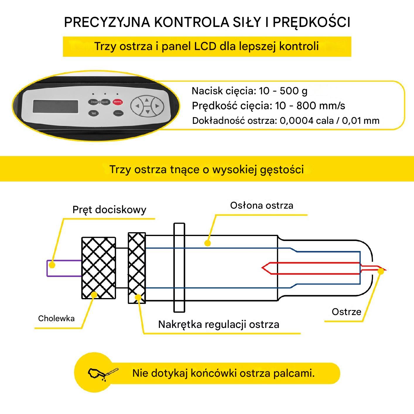 Ploter Tnący do Winylu 1350 mm z Podstawą i Oprogramowaniem SignCut - obrazek 4