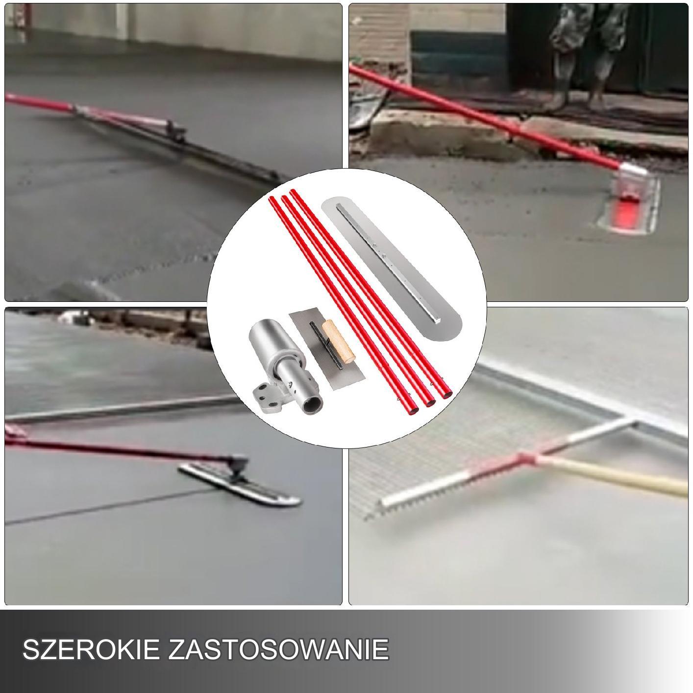 Listwa wygładzająca do wyrównywania odpowietrzania betonu 90 x 20 cm - obrazek 6